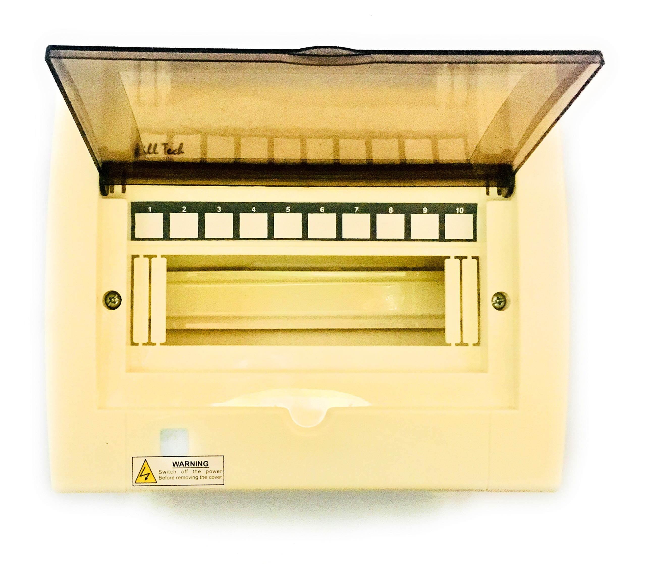 ECO Star MCB Distribution Board 8-10 Way SPN Double Door