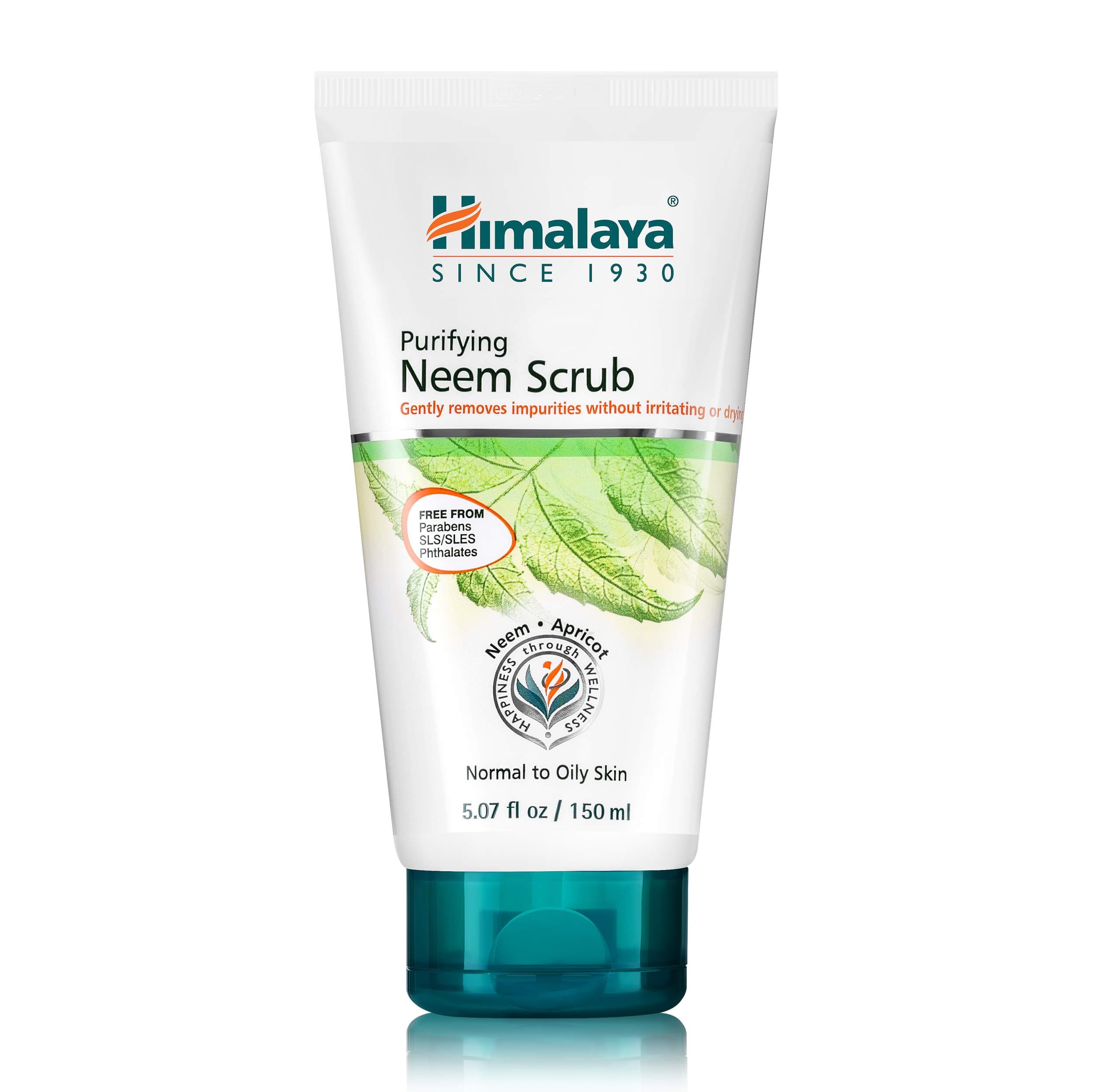 Himalaya Herbals Purifying Neem Scrub 150Ml/5.07 Fl Oz (2 Pack)
