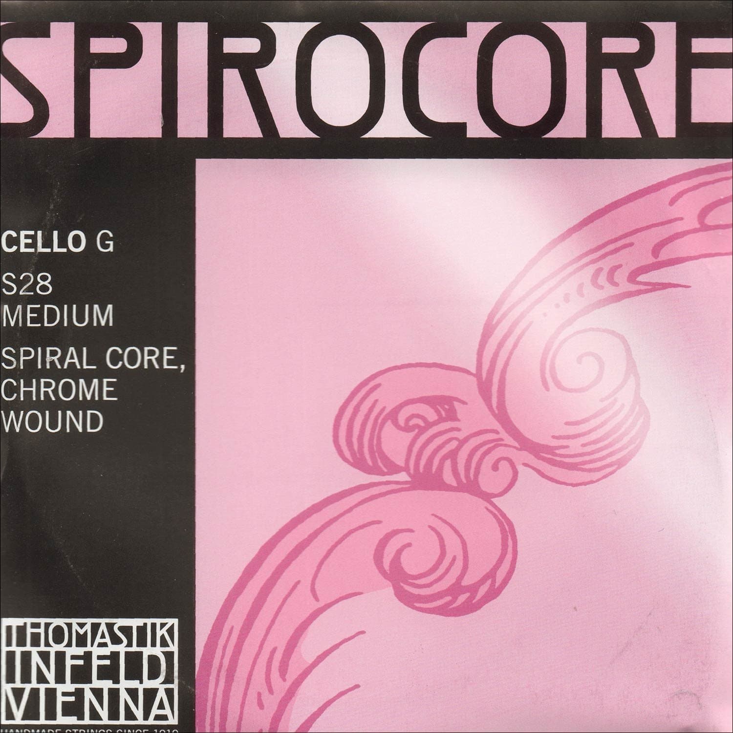 Spirocore 4/4 Cello G String - Chromesteel/Steel - Medium Gauge