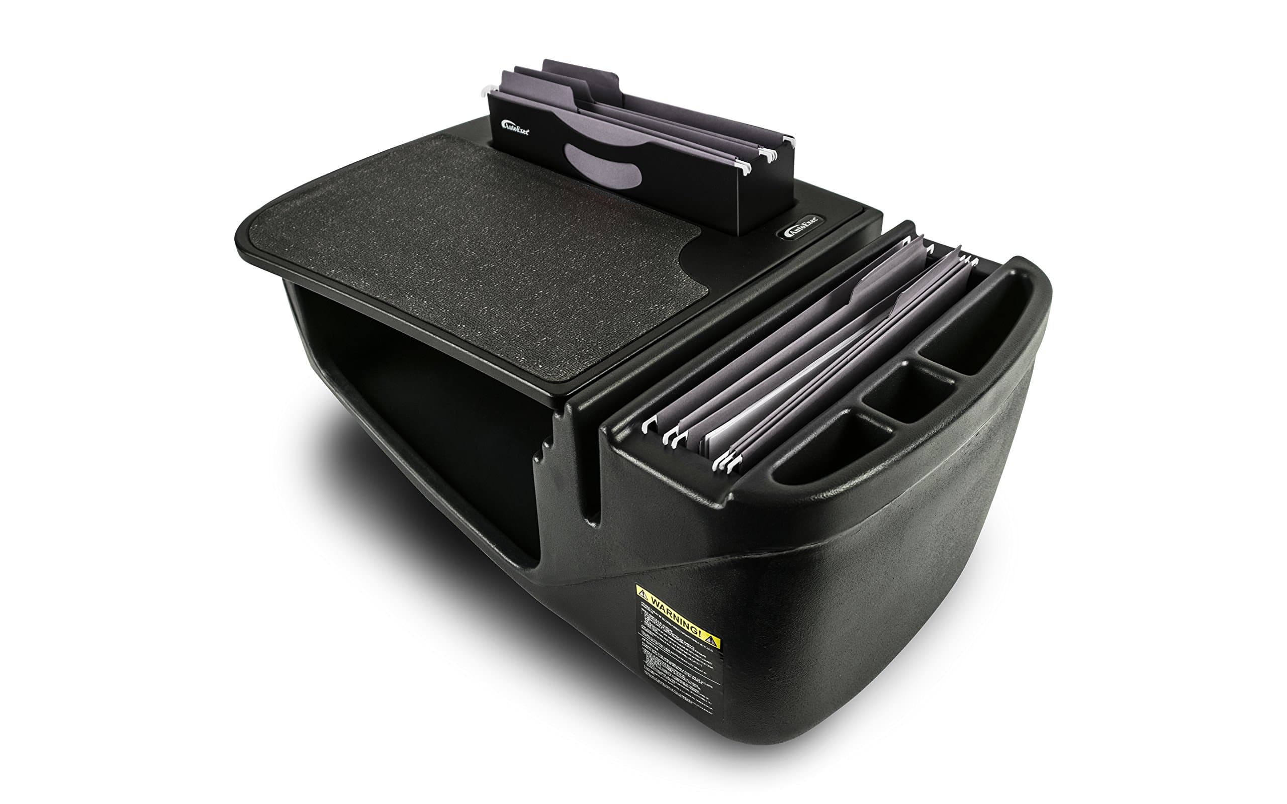 AutoExec AUE27000 Efficiency FileMaster Car Desk Black Finish