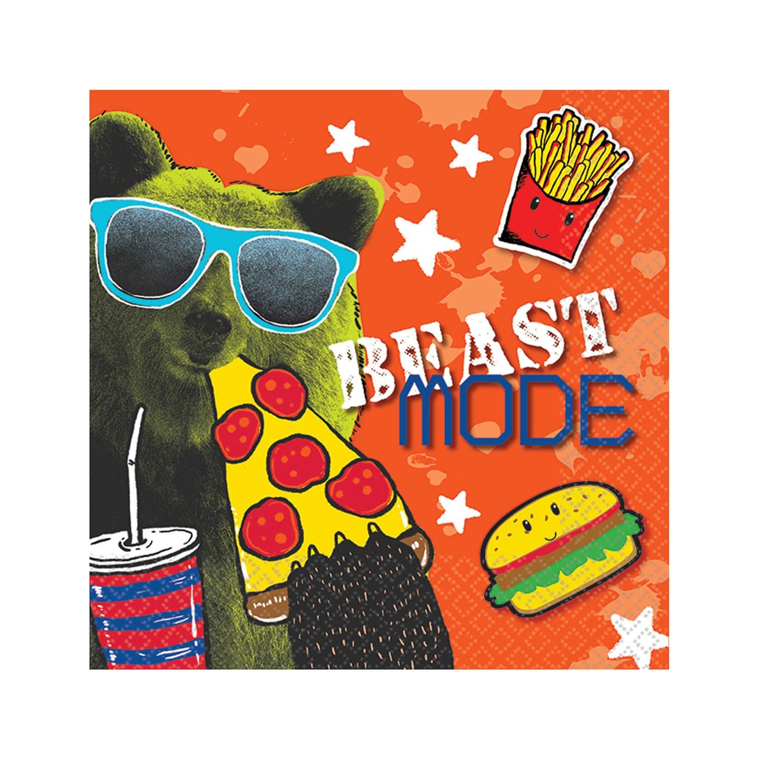 Amscan Epic Party Beverage Napkins