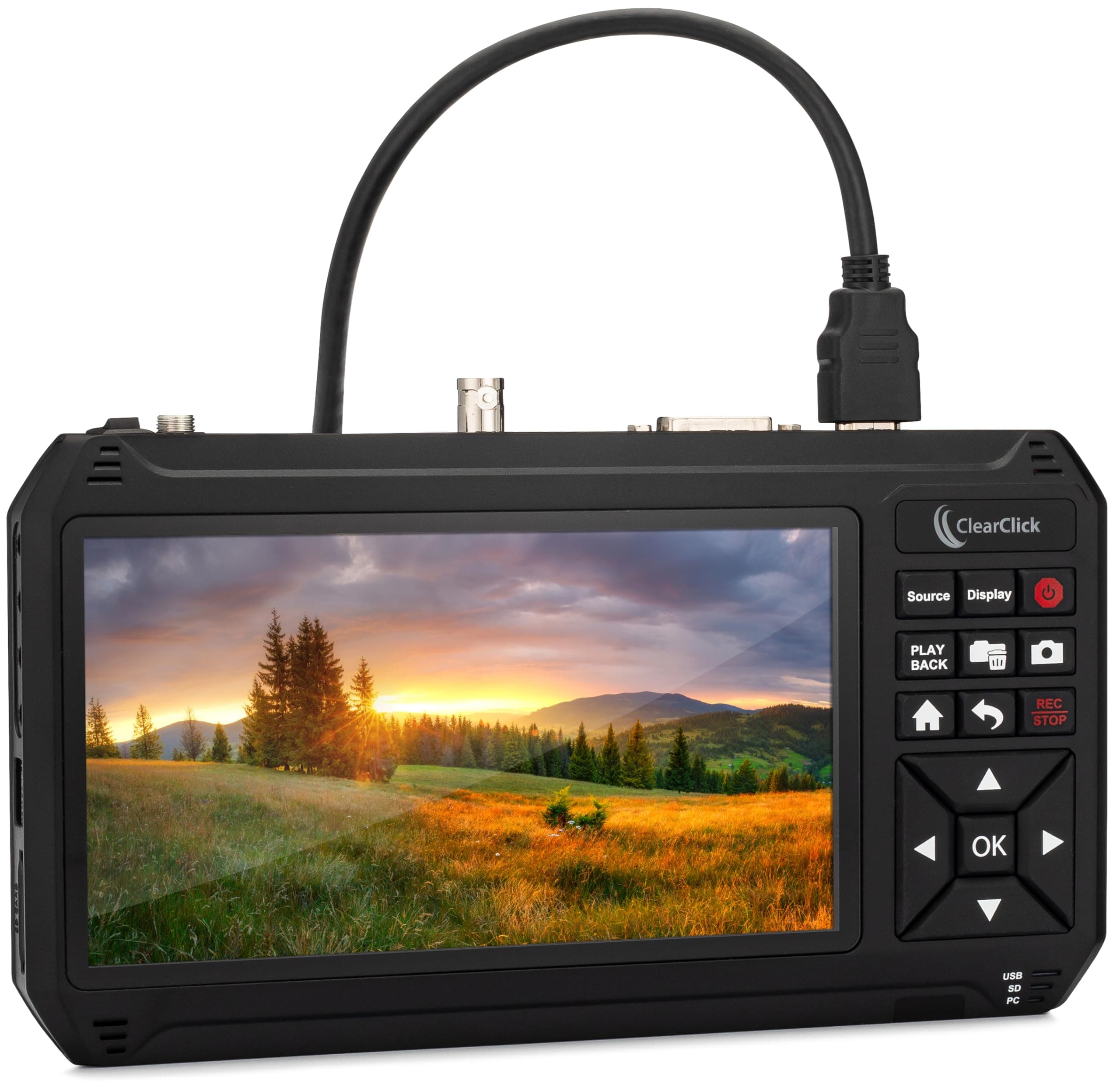 - ClearClick HD Video Capture Box Ultimate 3.0 (Third Generation) - Capture or Stream Video from HDMI, DVI, SDI, S-Video, RCA, AV, VHS, VCR, DVD, Camcorders, Hi8