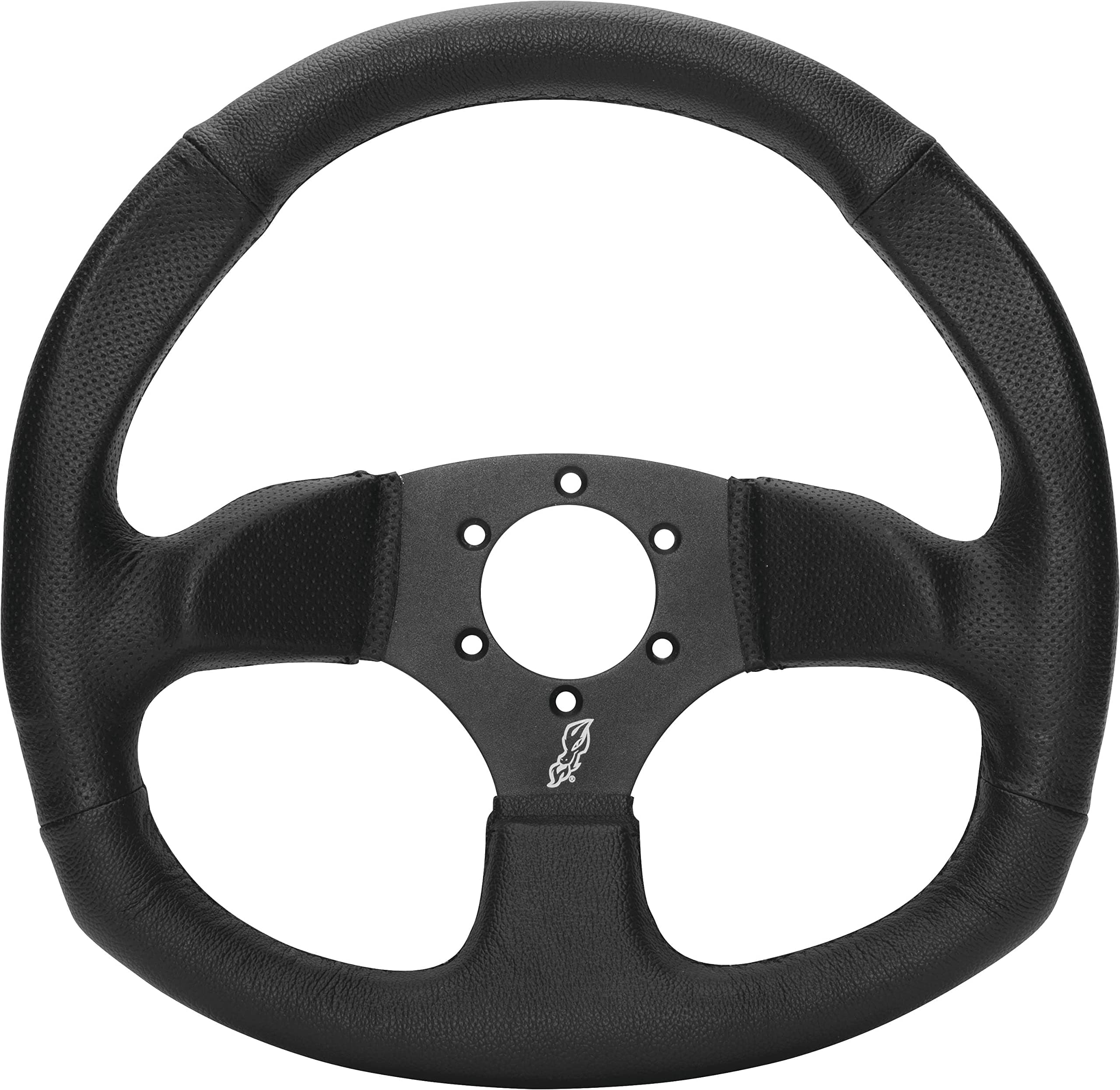 Racing Steering Wheels Black D-Shaped 522162