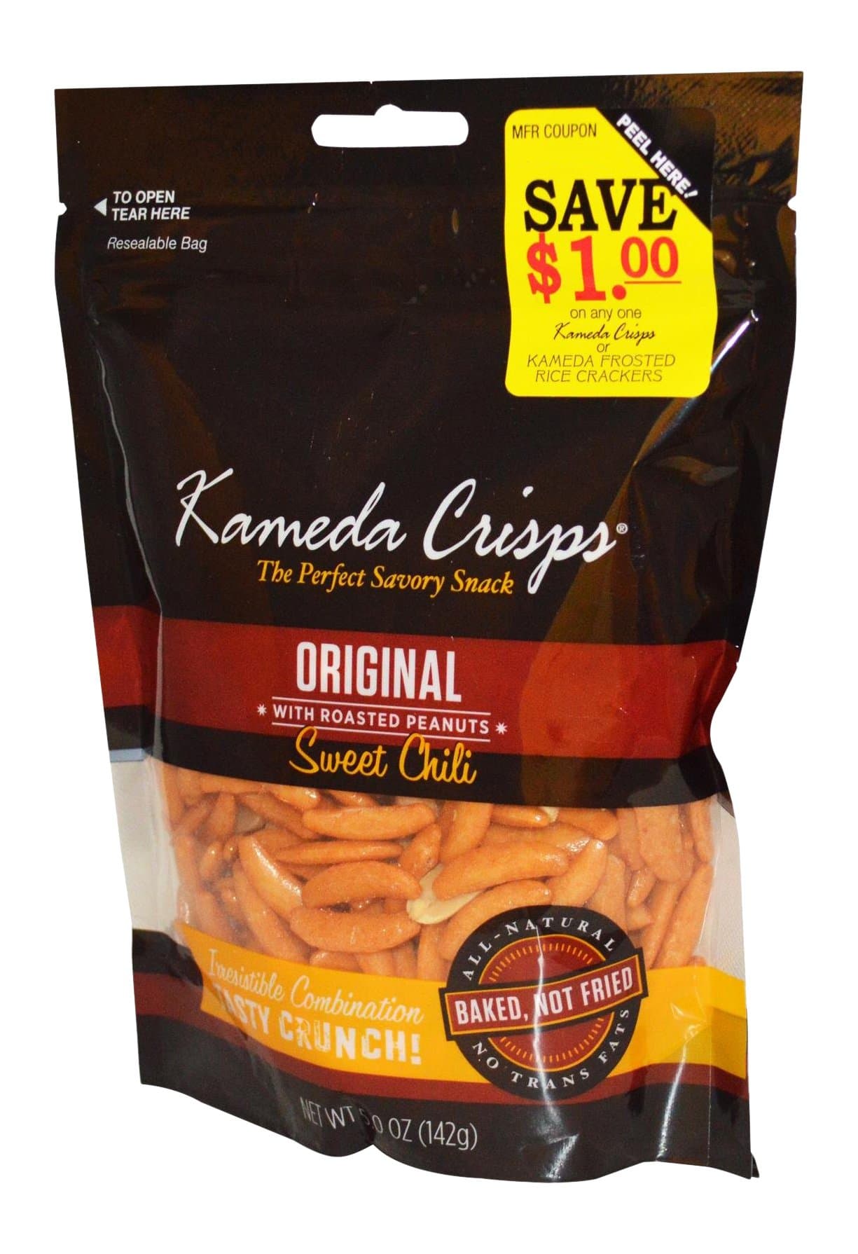 Kameda Crisps with Peanuts Sweet Chili