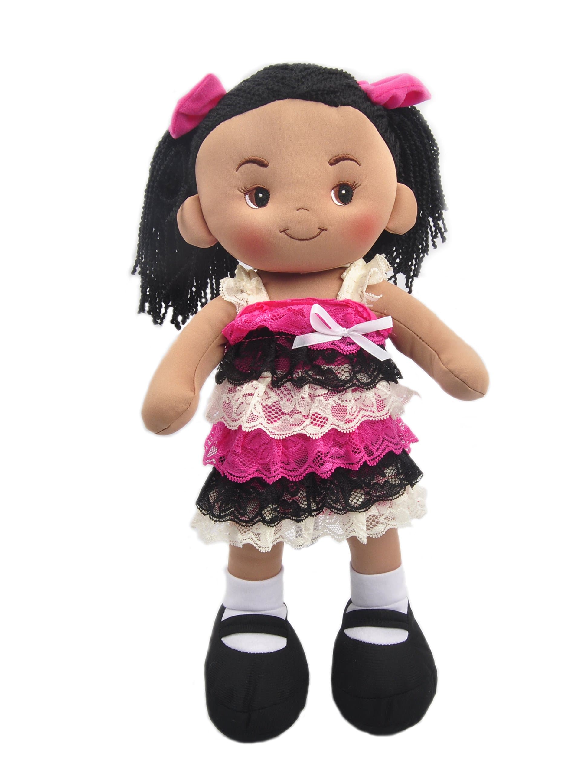 Linzy Plush 16" Demi Doll Soft Rag Doll