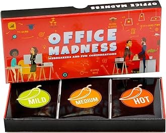 3-in-1 Funny Office Game and Conversation Starter | Team Building Card Game with 150 Icebreakers | Perfect for an Office Party or Corporate Retreat | Amazing Coworker Gift or Desk Toy!