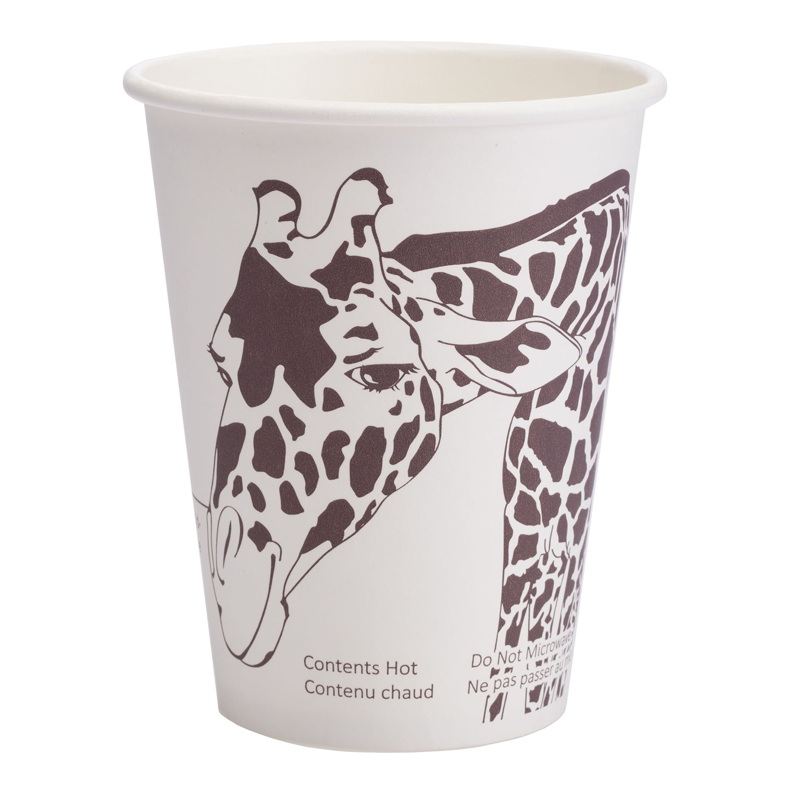 Minima 12 oz 1,000 count Compostable Hot Cups – 100% BPI-CERTIFIED Compostable Certified