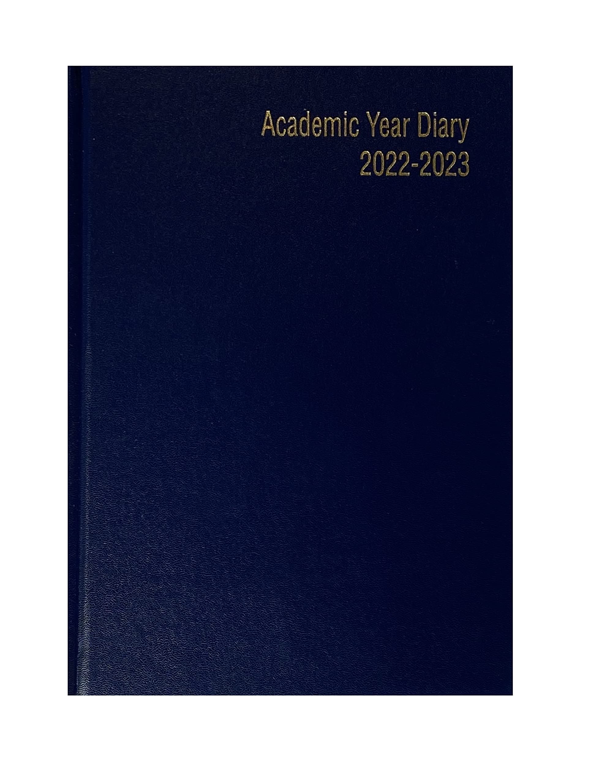 Precious 2022-2023 Academic Diary mid Year A4 Size Week to View 18 Months Appointment Diary (Blue)