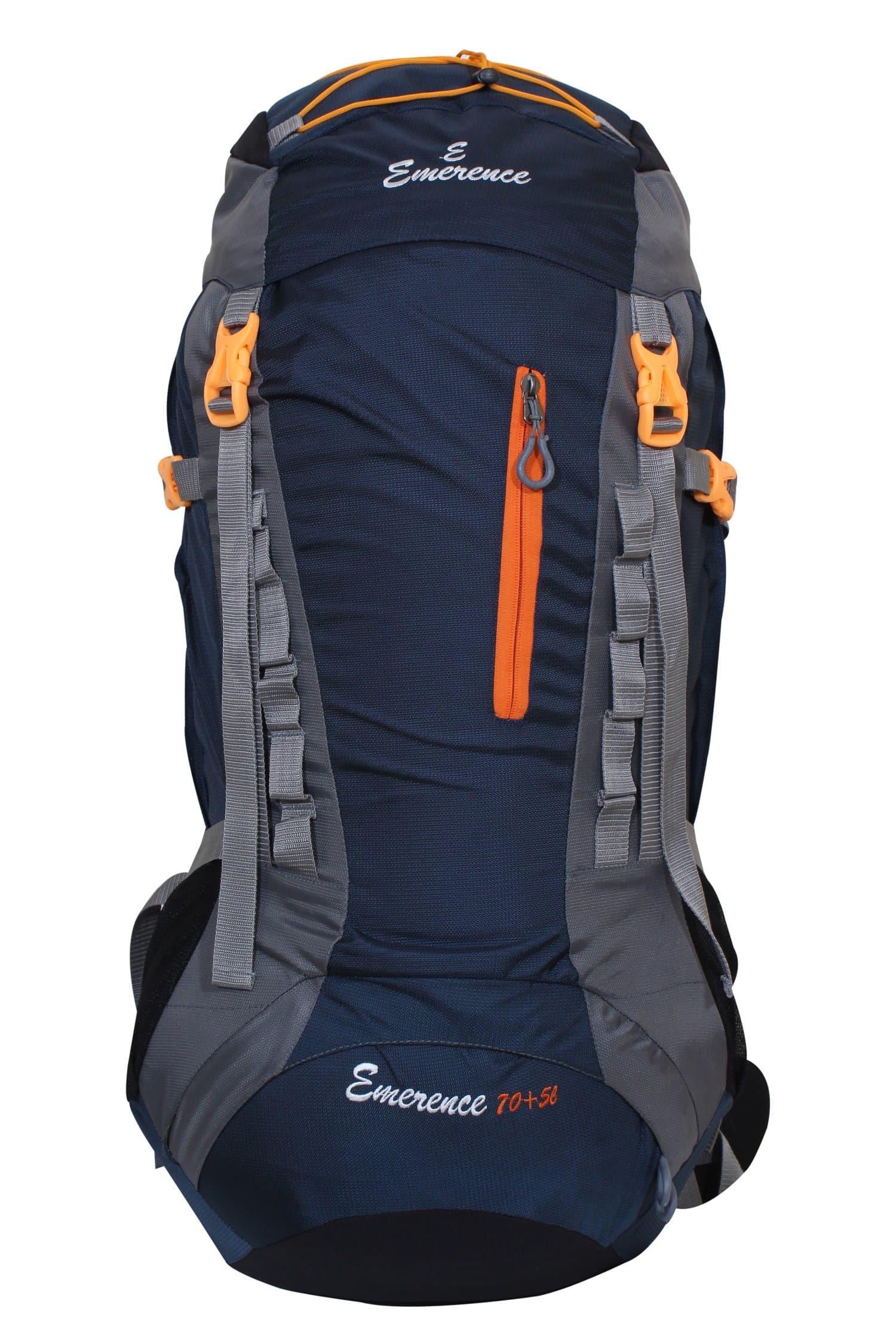 Emerence Polyester 75 Ltr Navy Blue Trekking Backpack