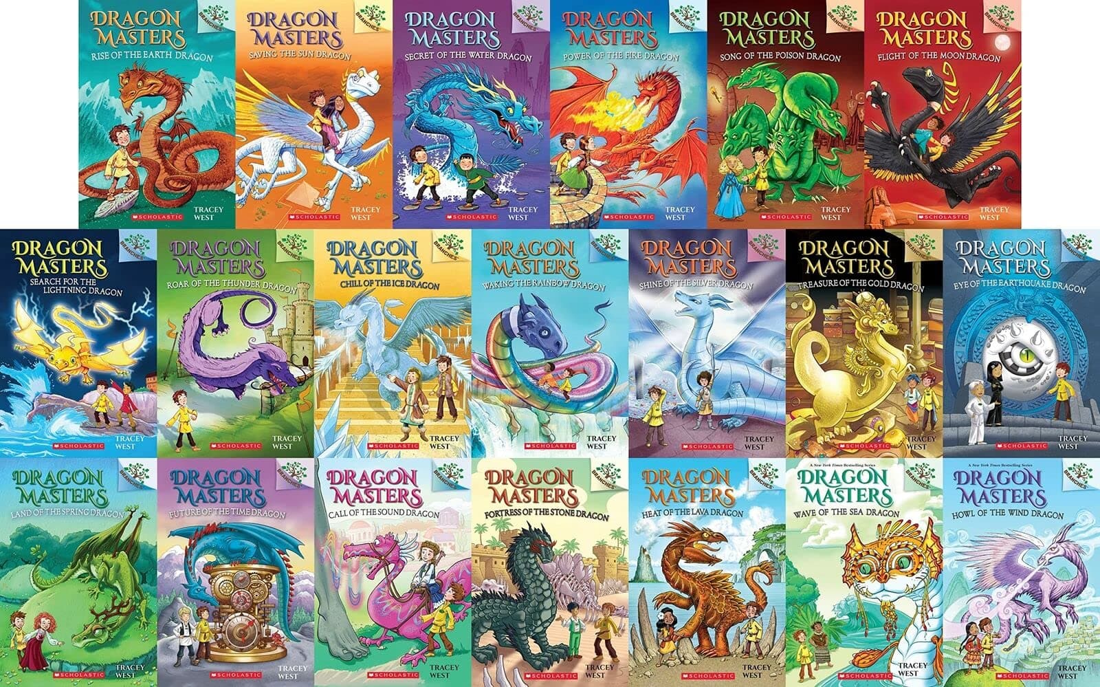 Dragon Masters Complete Series Set (Books 1-20)