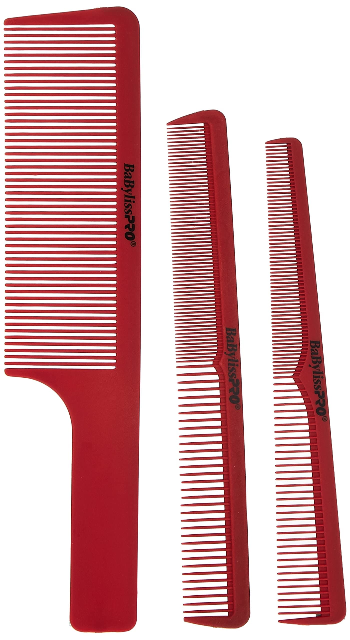 BaBylissPRO Barberology Comb Set, 3 Pieces