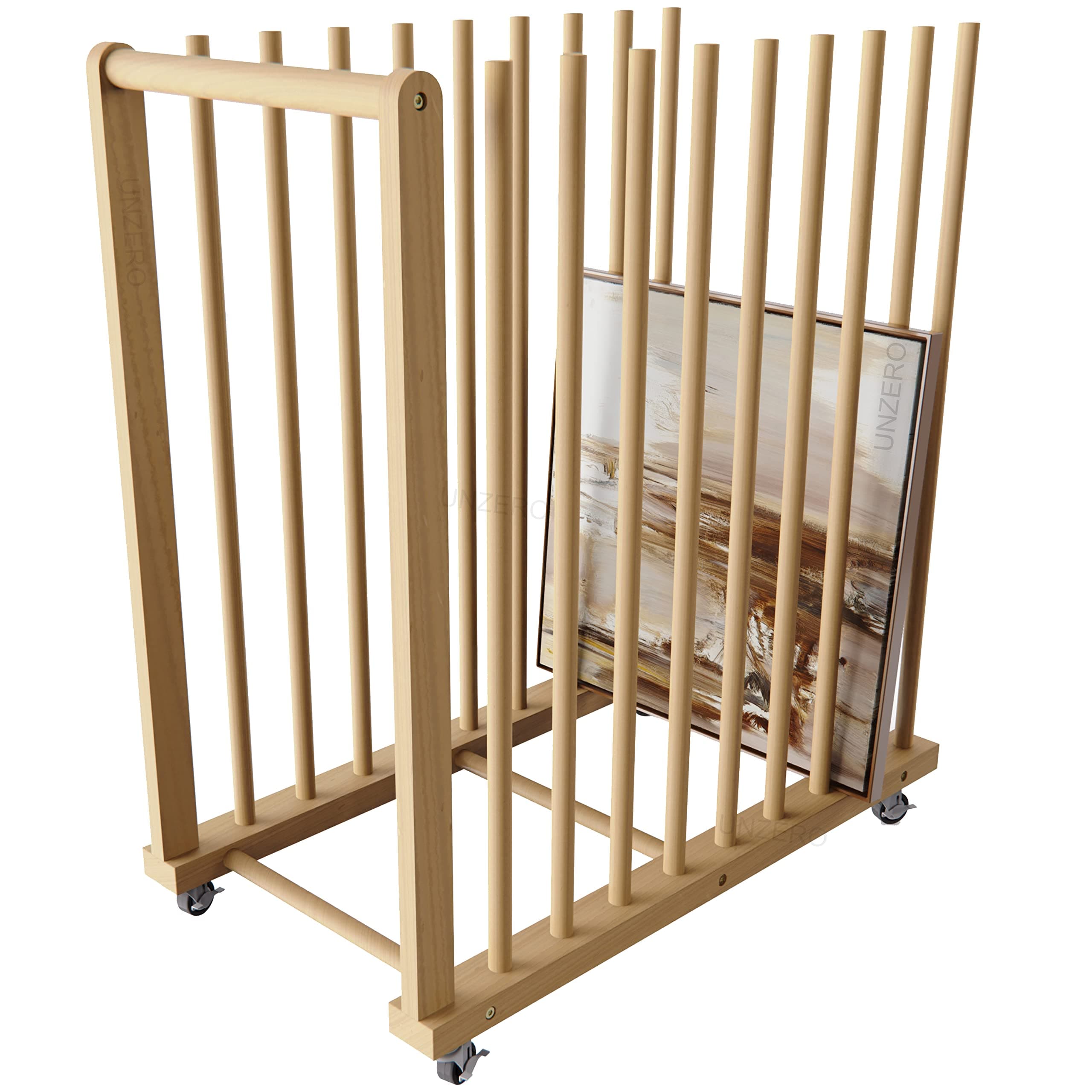 Art Canvas Storage Rack