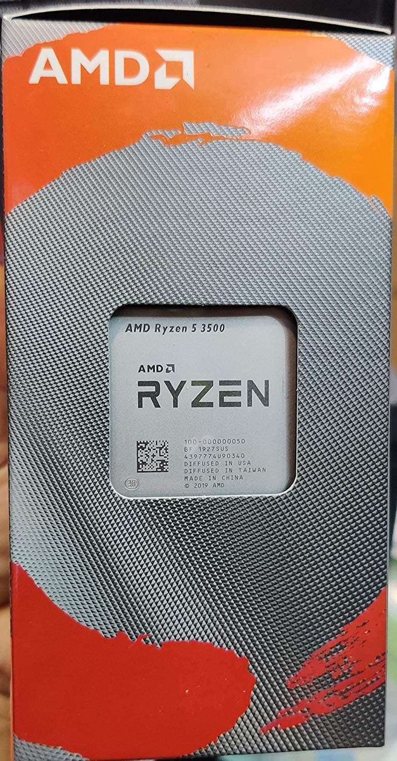 Ryzen 5 3500 3rd Generation Desktop Processor upto 4.1 GHz 19MB cache AM4 Socket