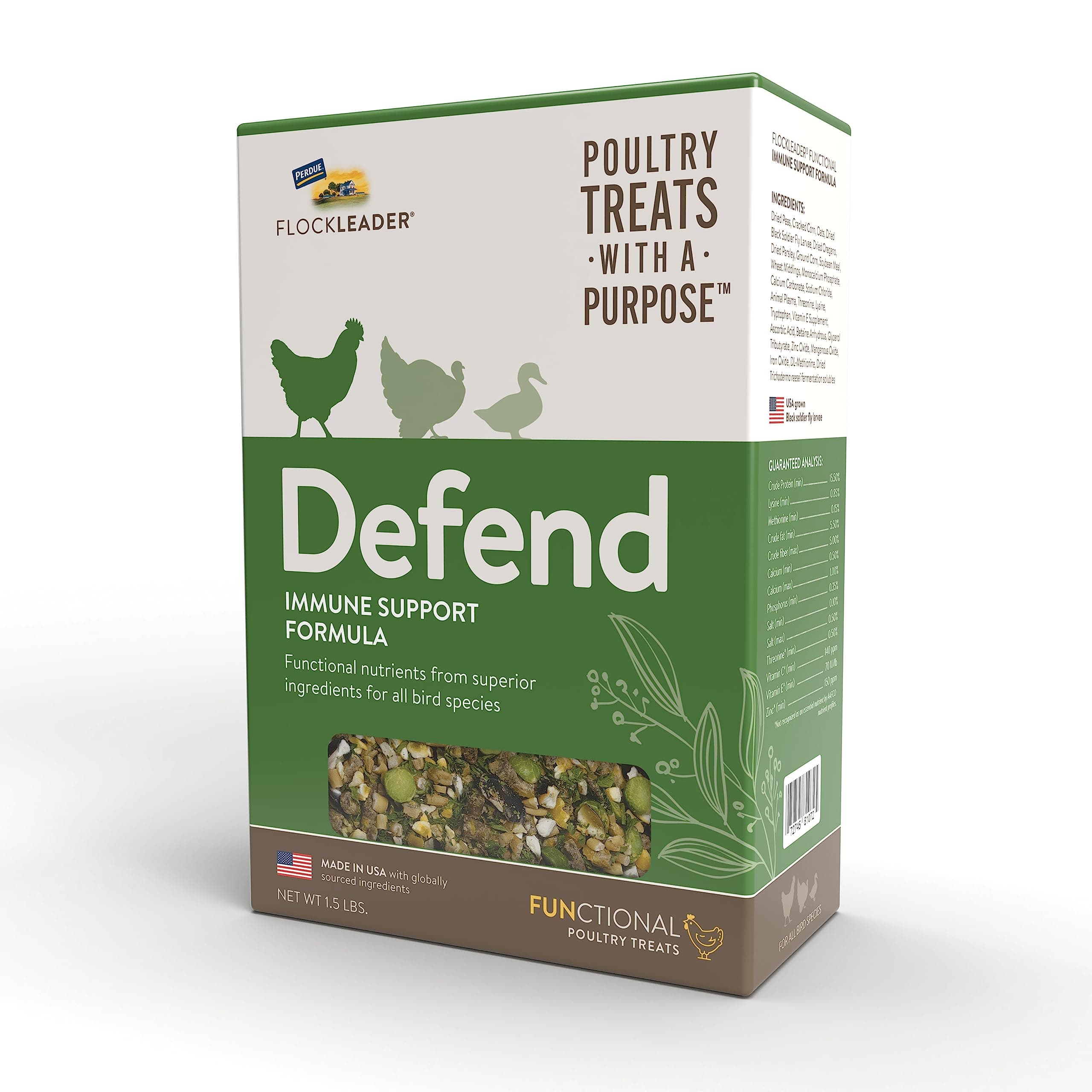 Defend, Functional Poultry Treats for Immune Support, 1.5 lb