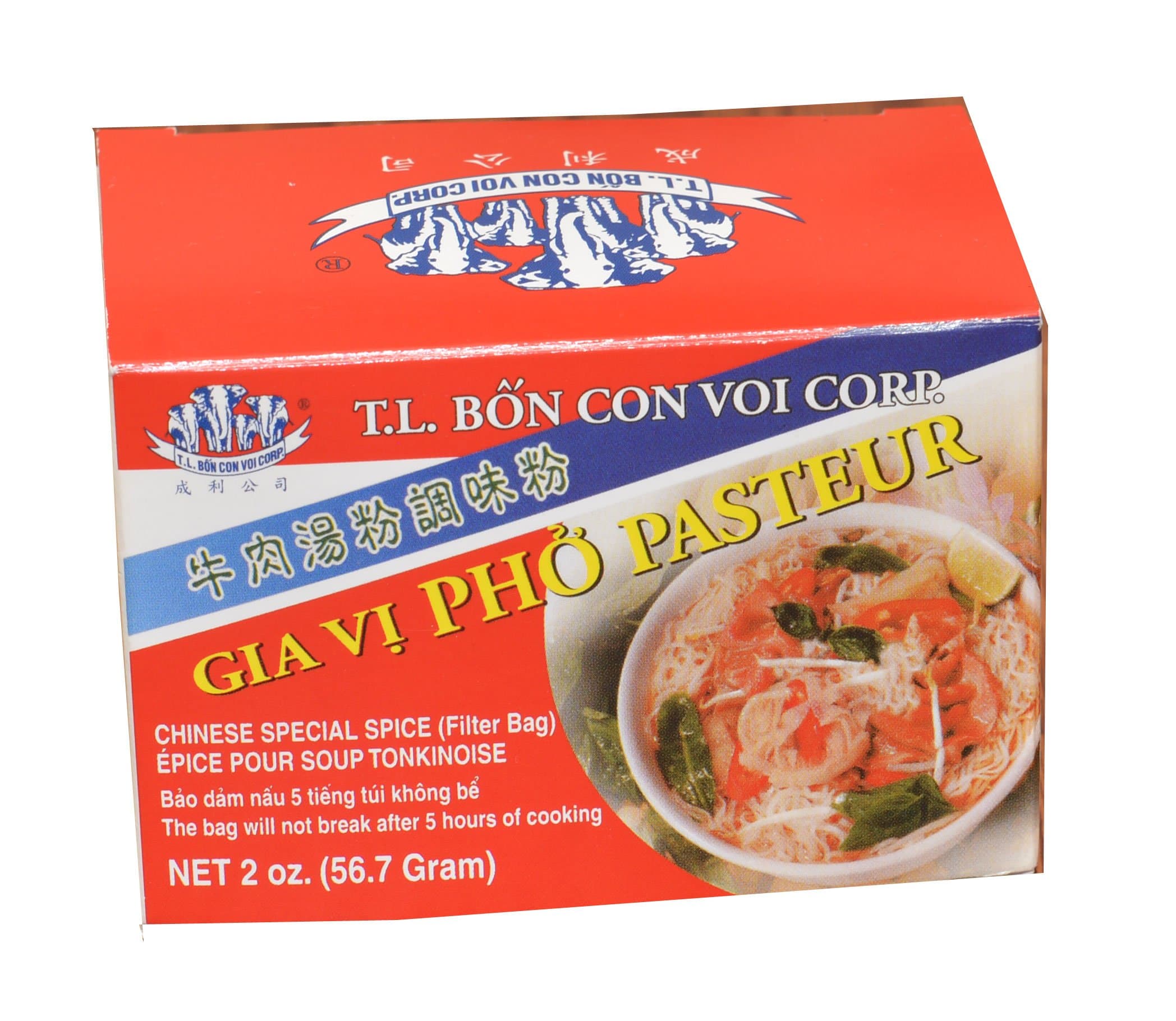 Chinese Special Spice(filter Bag): Gia Vi Pho Pasteur, 2 Oz (Pack of 1)