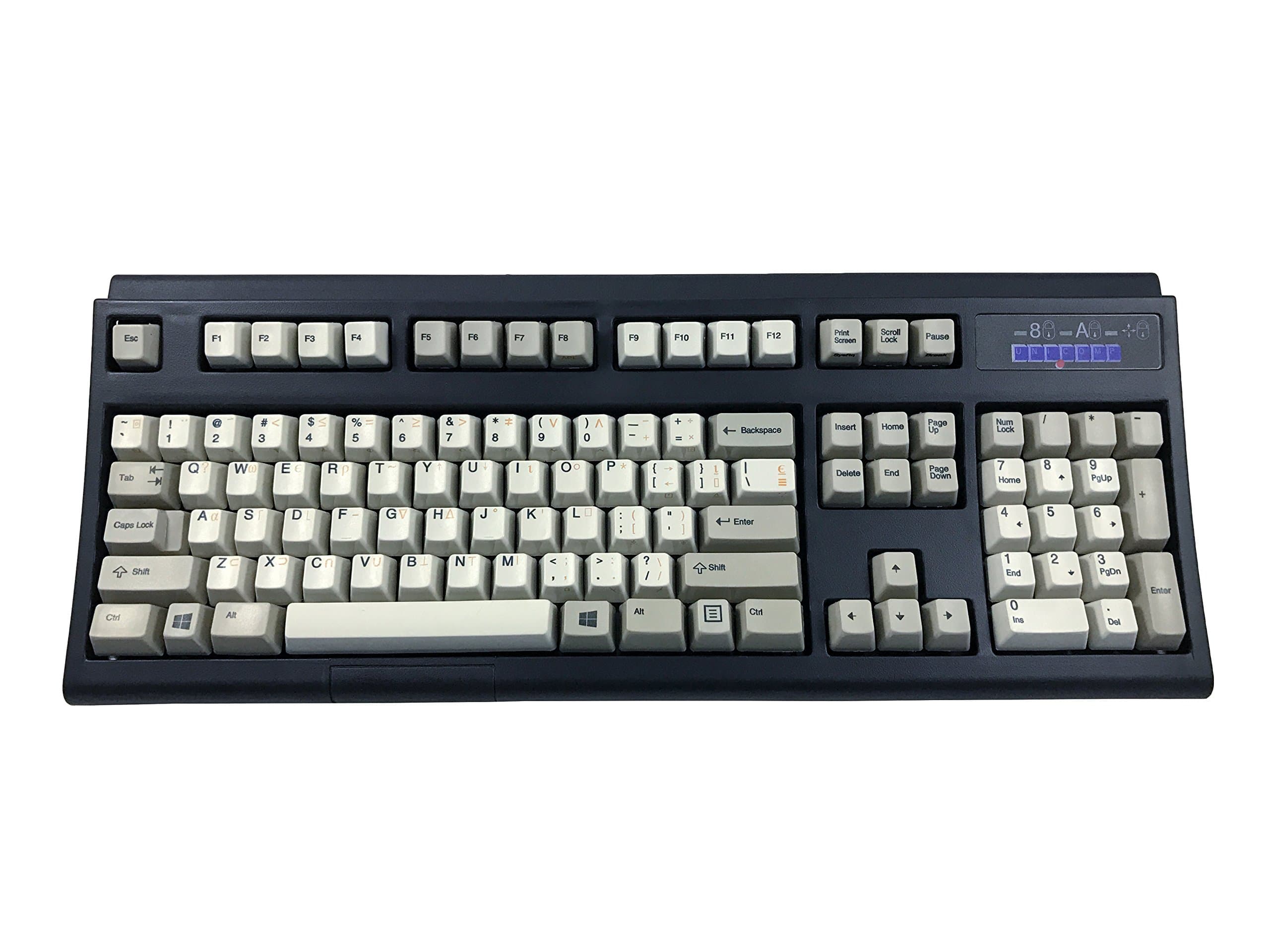 Unicomp Ultra Classic Model M US APL Black Buckling Spring 104 Key USB Keyboard