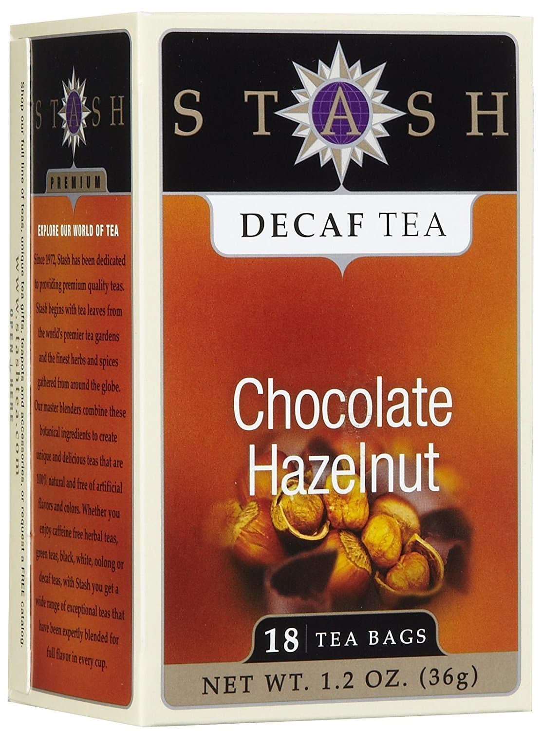 Stash TeaDecaf Chocolate Hazelnut Teas - (18 ct)