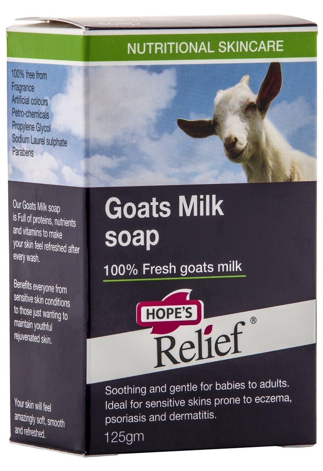 Hopes Relief - Goats Milk Soap 125g