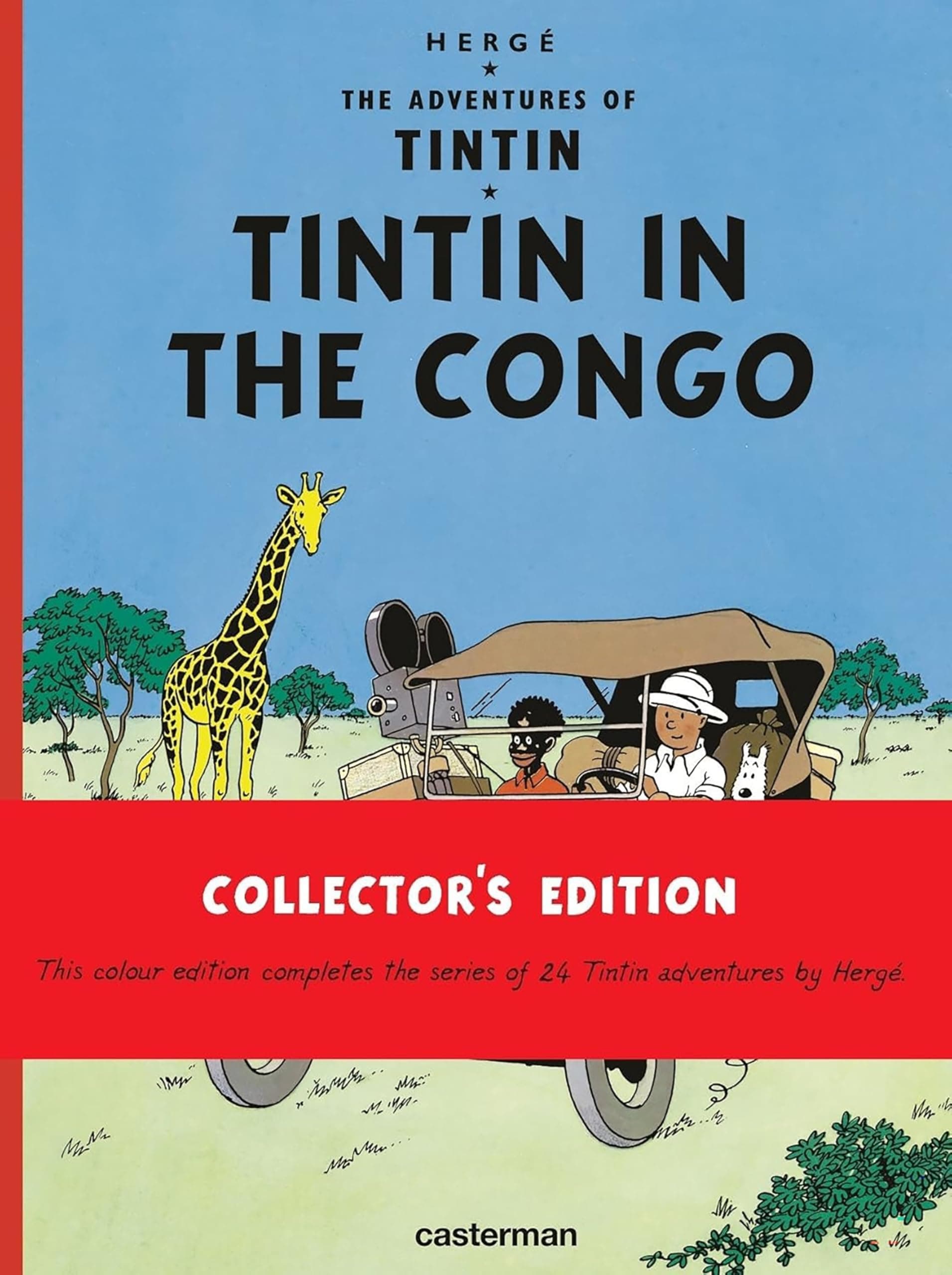 TIN TIN IN THE CONGO COLLECTORS EDITION