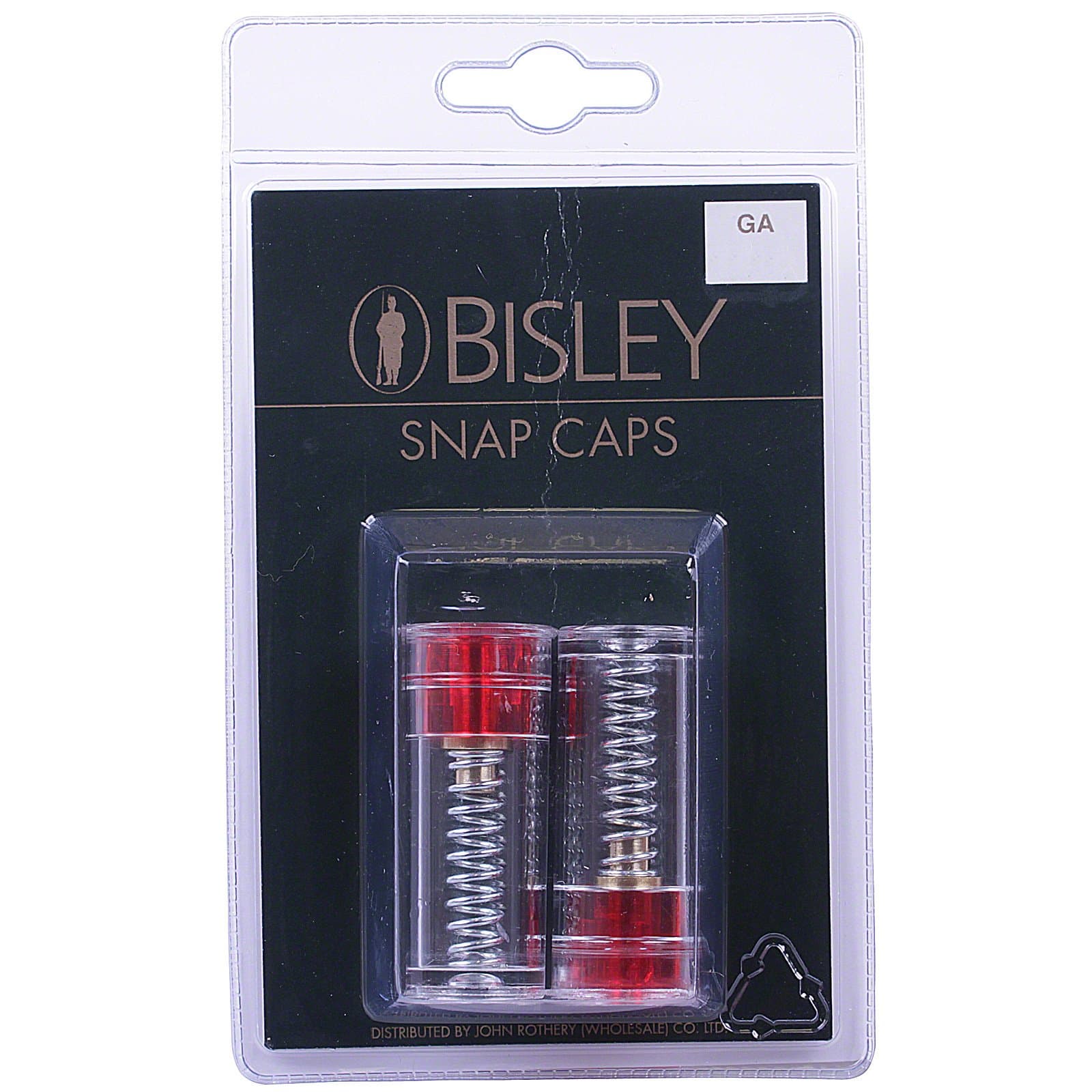 Bisley Plastic Shotgun Snap Caps [2 Pack] 12 Gauge