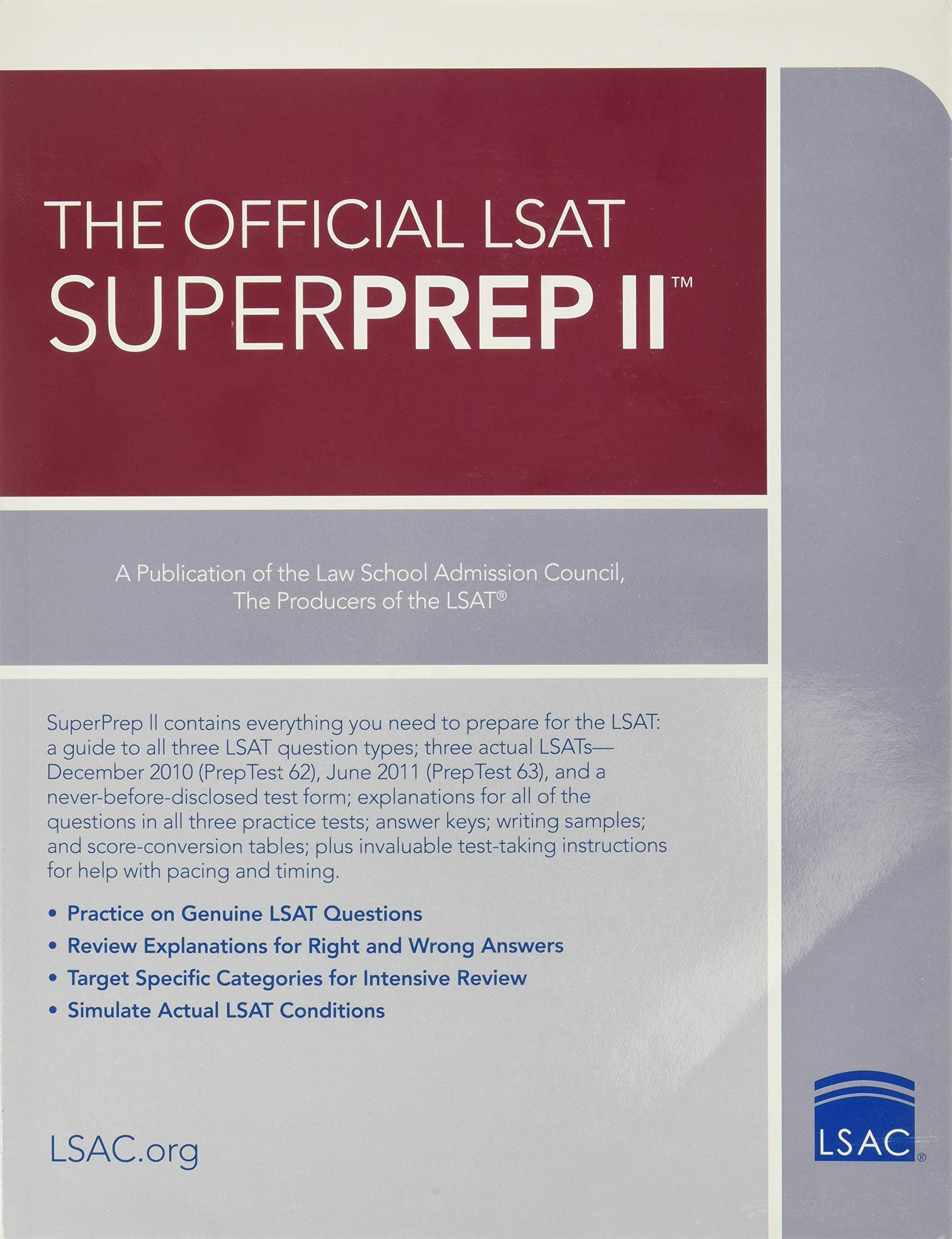 The Official LSAT Superprep II