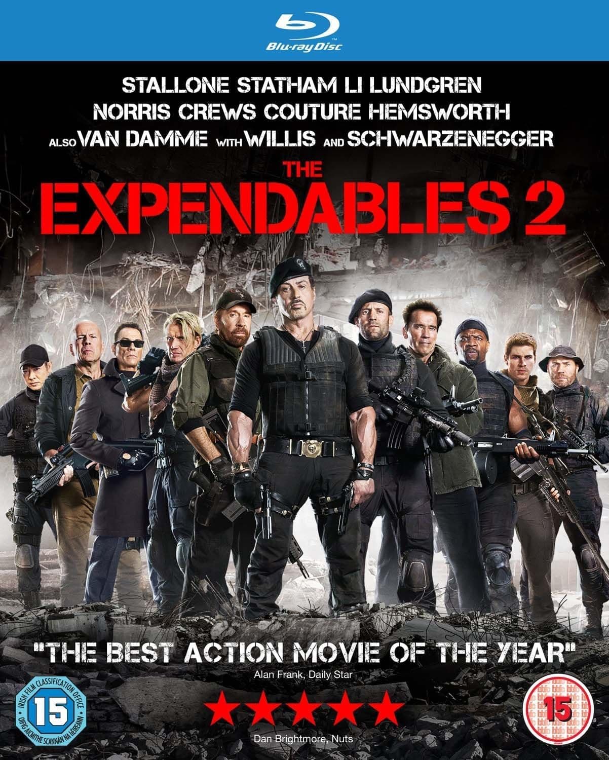 The Expendables 2 (2012) (Uncut | Region B Blu-ray | UK Import)
