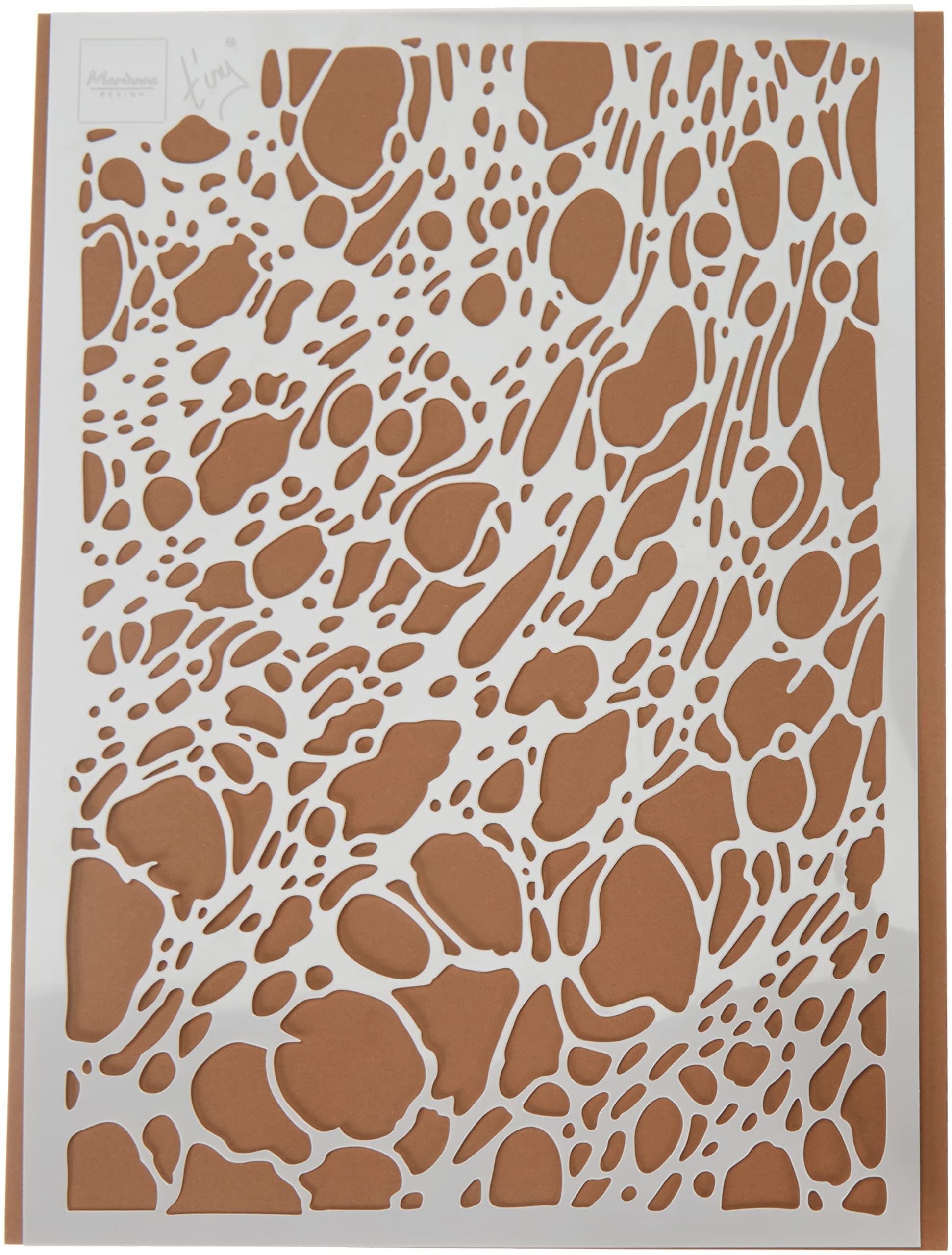 Stencil mask Tiny's Foam, White, Small