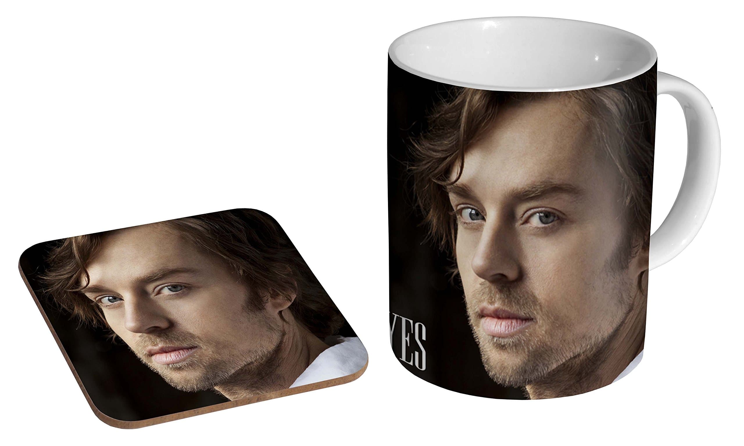 Darren Hayes Ceramic Coffee MUG + Coaster Gift Set …