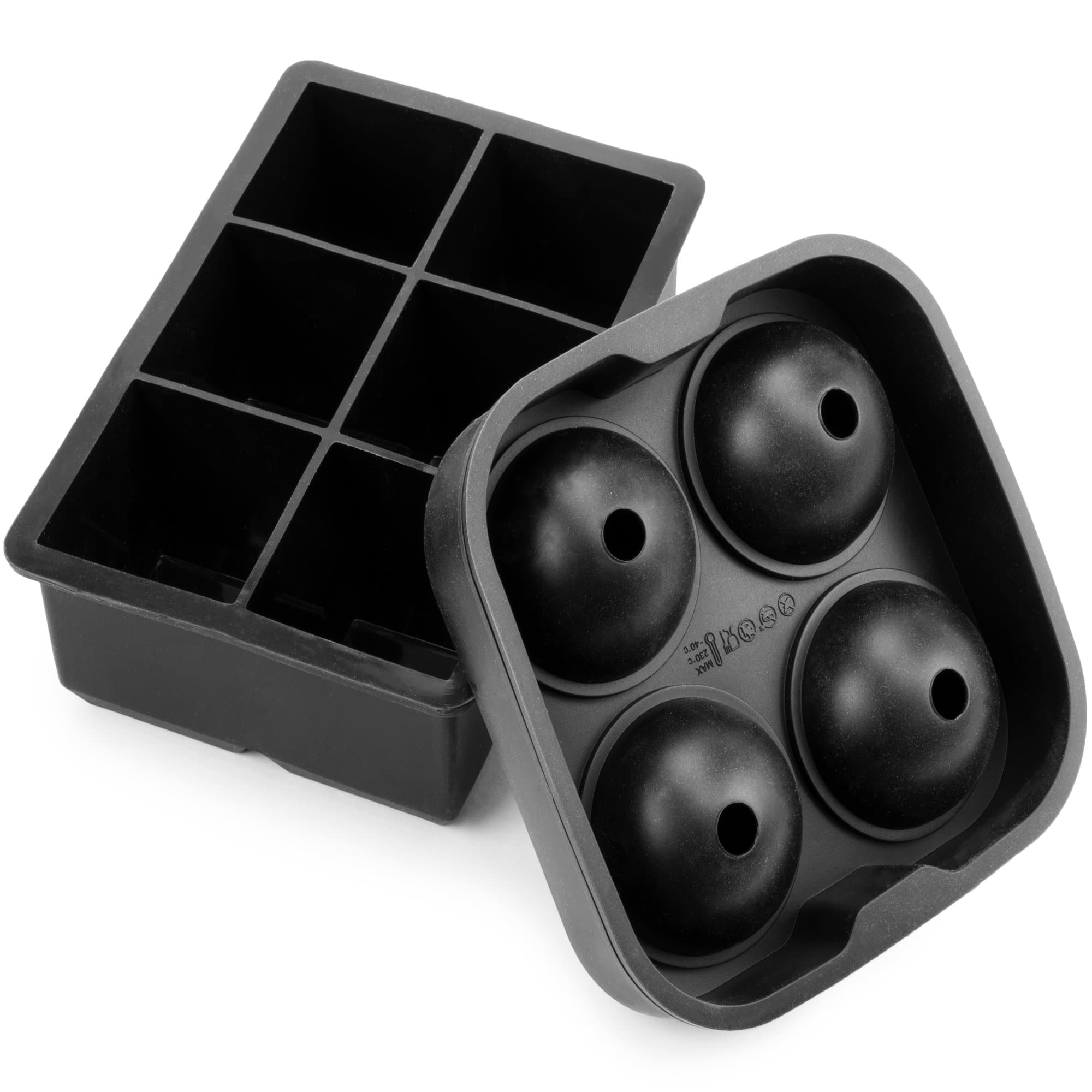 2 Silicone Ice Trays