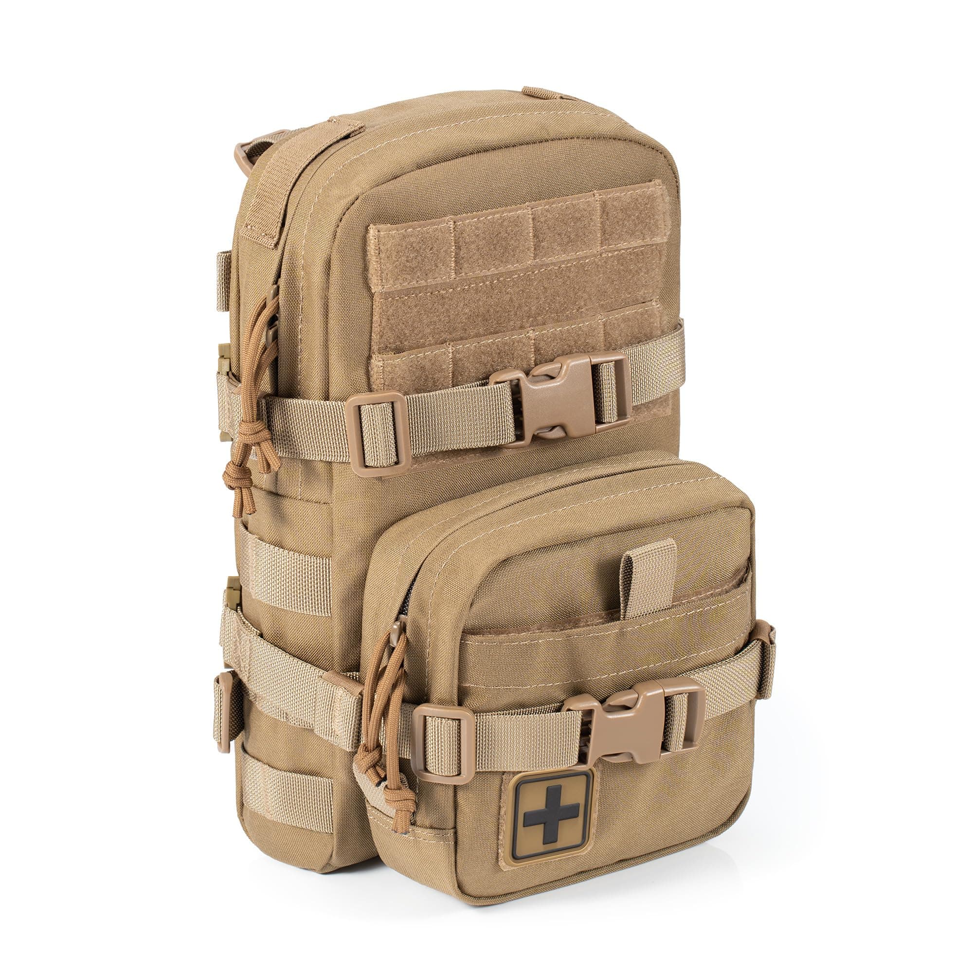 Tactical Small MOLLE Hydration Pack Outdoor Water Bladder Carrier Pack for Vest Backpack