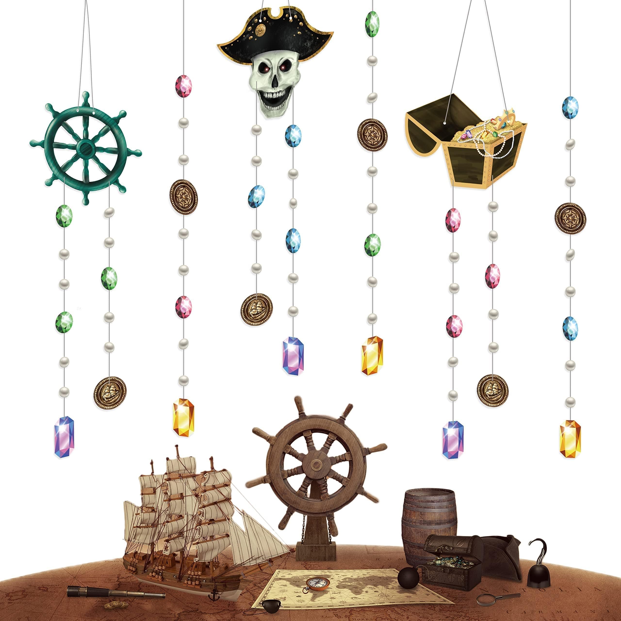 Halloween Pirate Banner