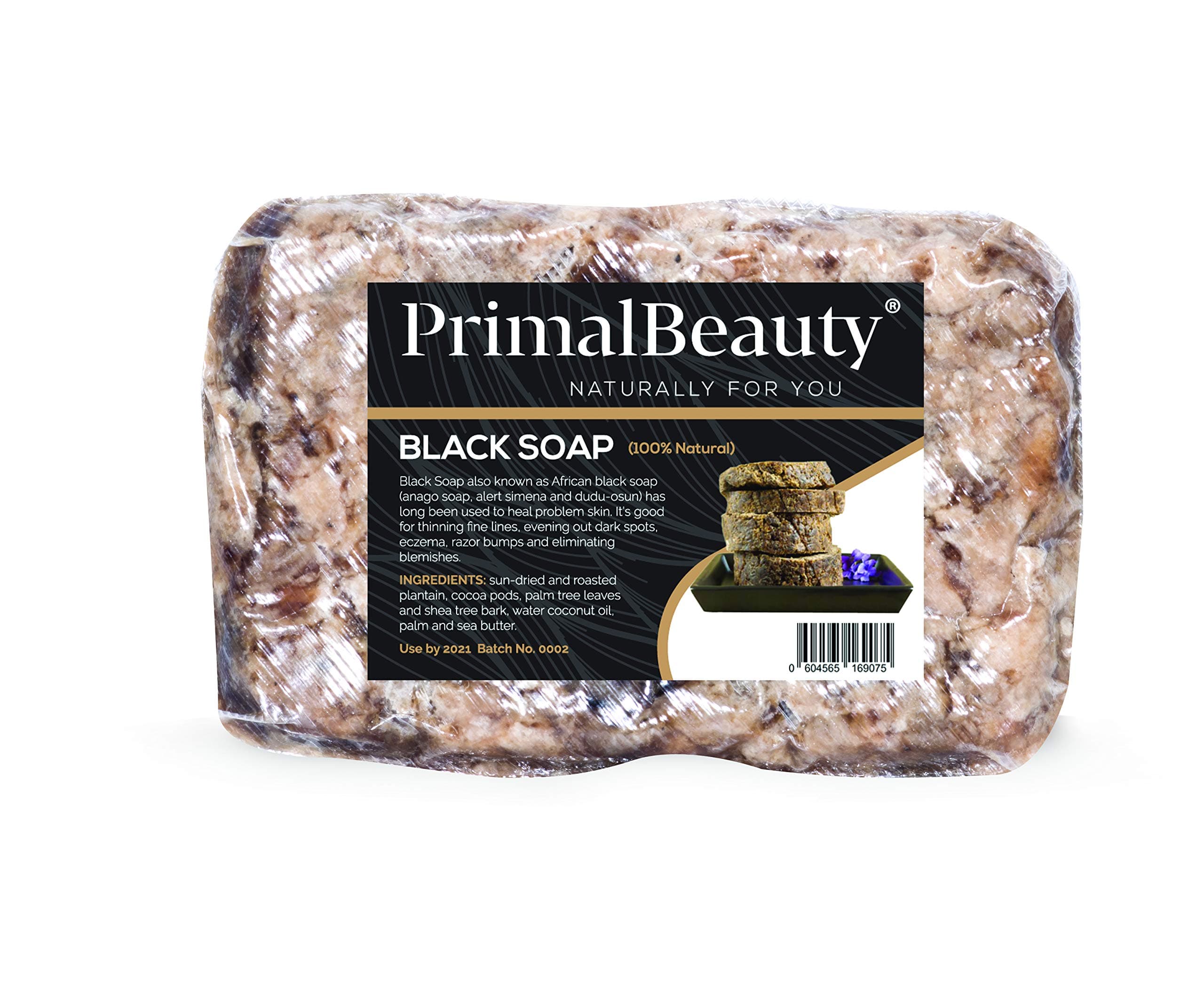 Primal Beauty Organic Black Soap