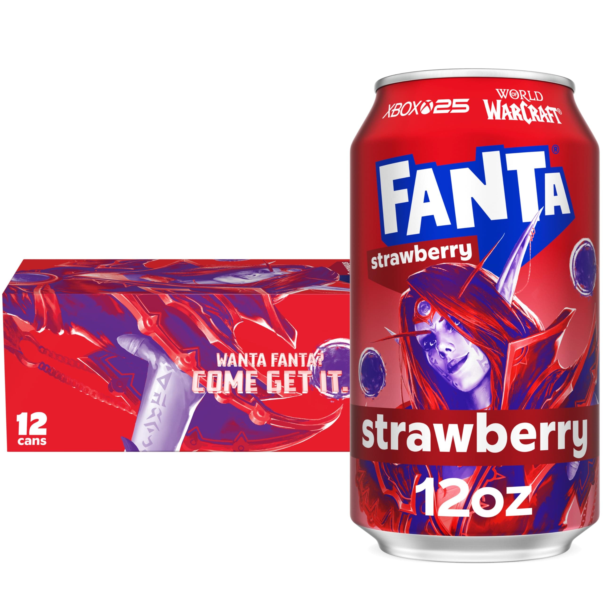 Strawberry, 12 fl oz, 12 Pack