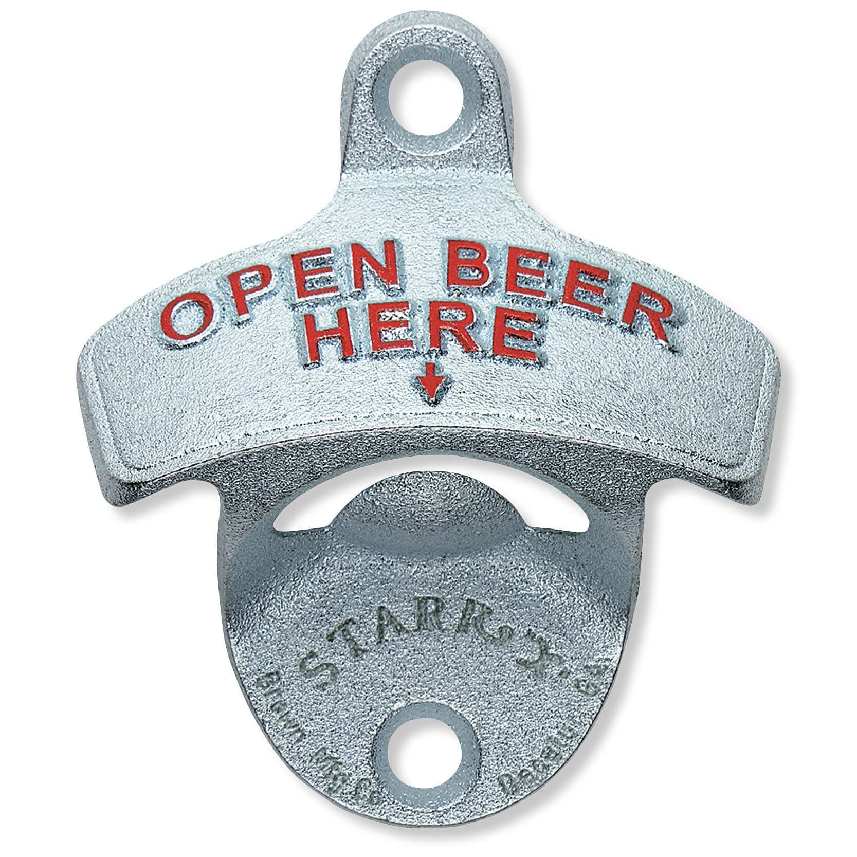 Wall Mounted Open Beer Here Starr X Bottle Opener Bar