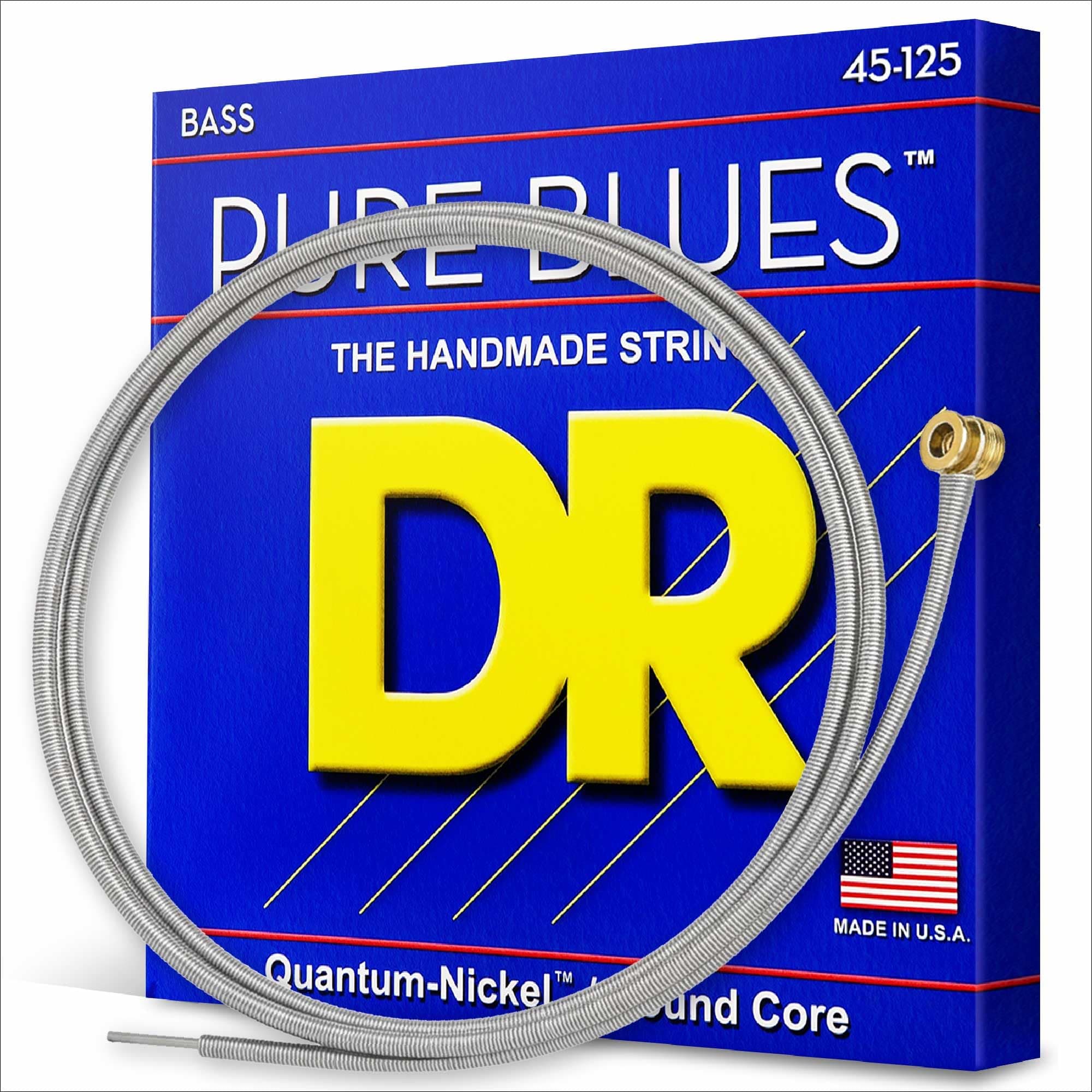 PURE BLUES™ - Quantum Nickel™ Bass Strings: 5-String Medium 45-125