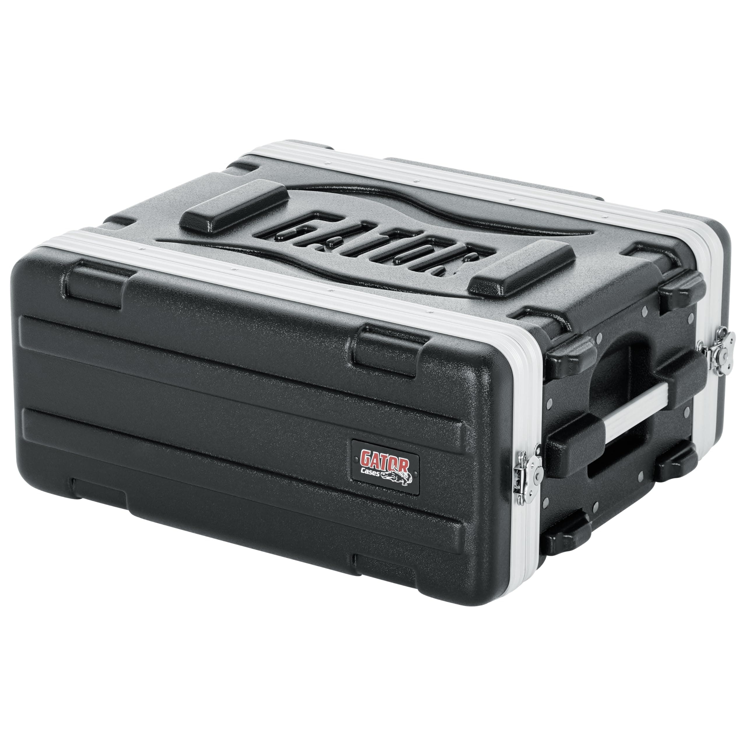 Molded PE 4U 14.25 inch Deep Rack Case with Front / Rear Rails