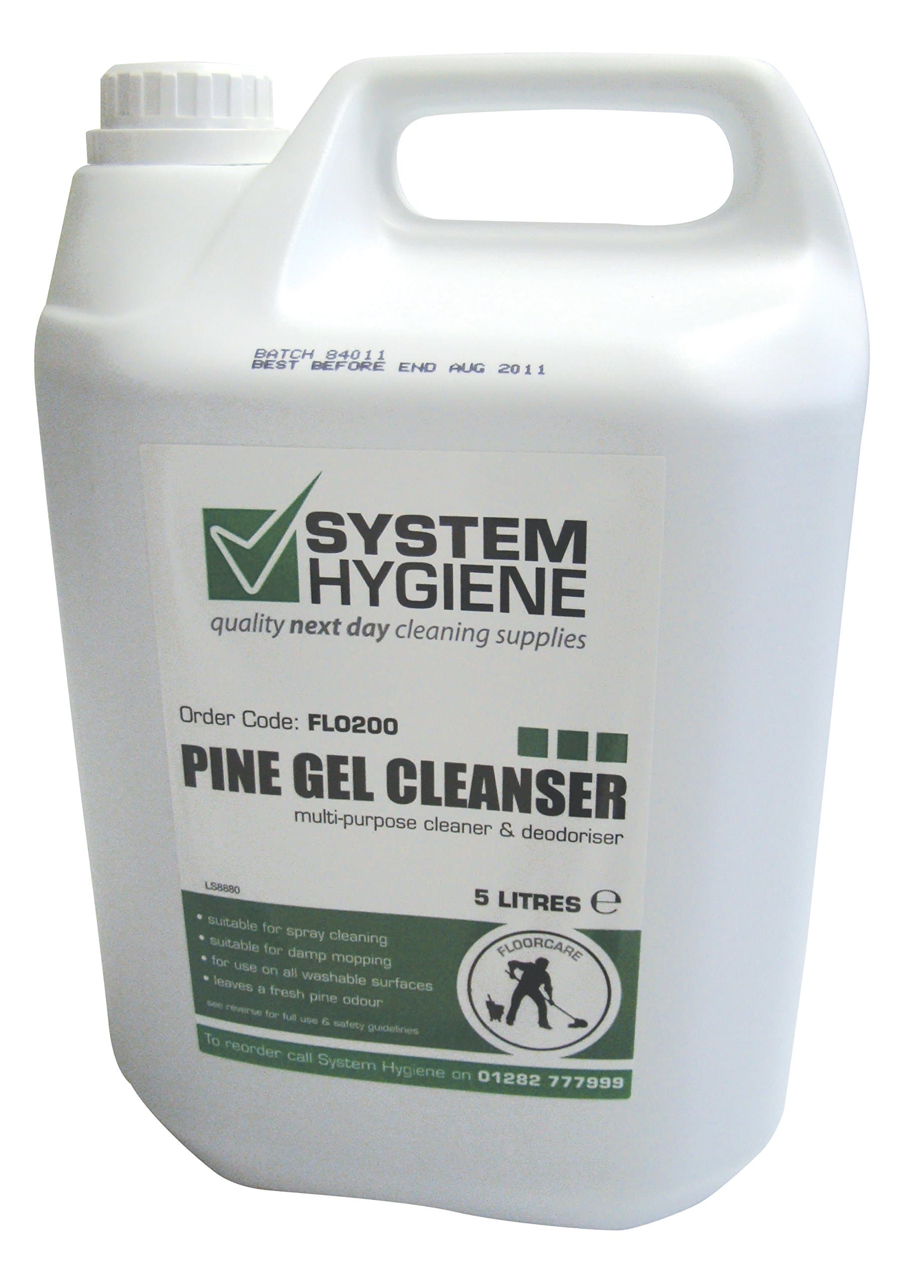 System Hygiene Pine Gel Floor Cleanser 5Ltr