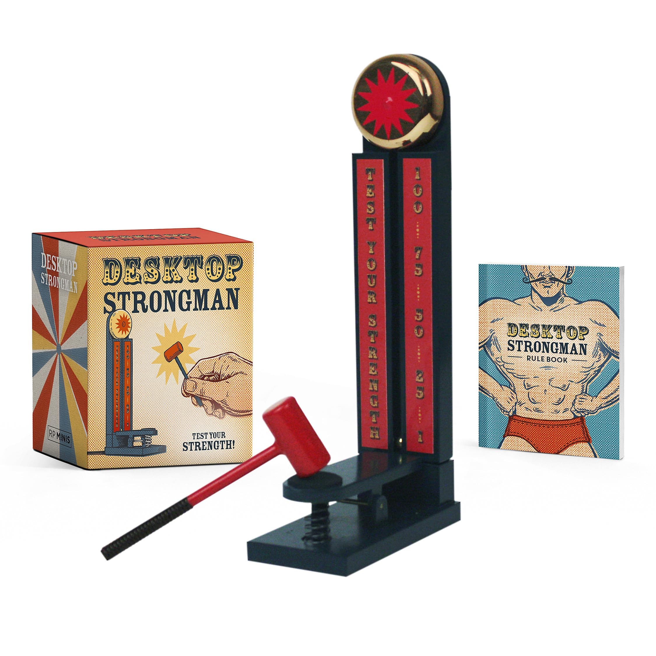 RUNNING PRESS MINI EDITIONS Desktop Strongman: Test Your Strength!