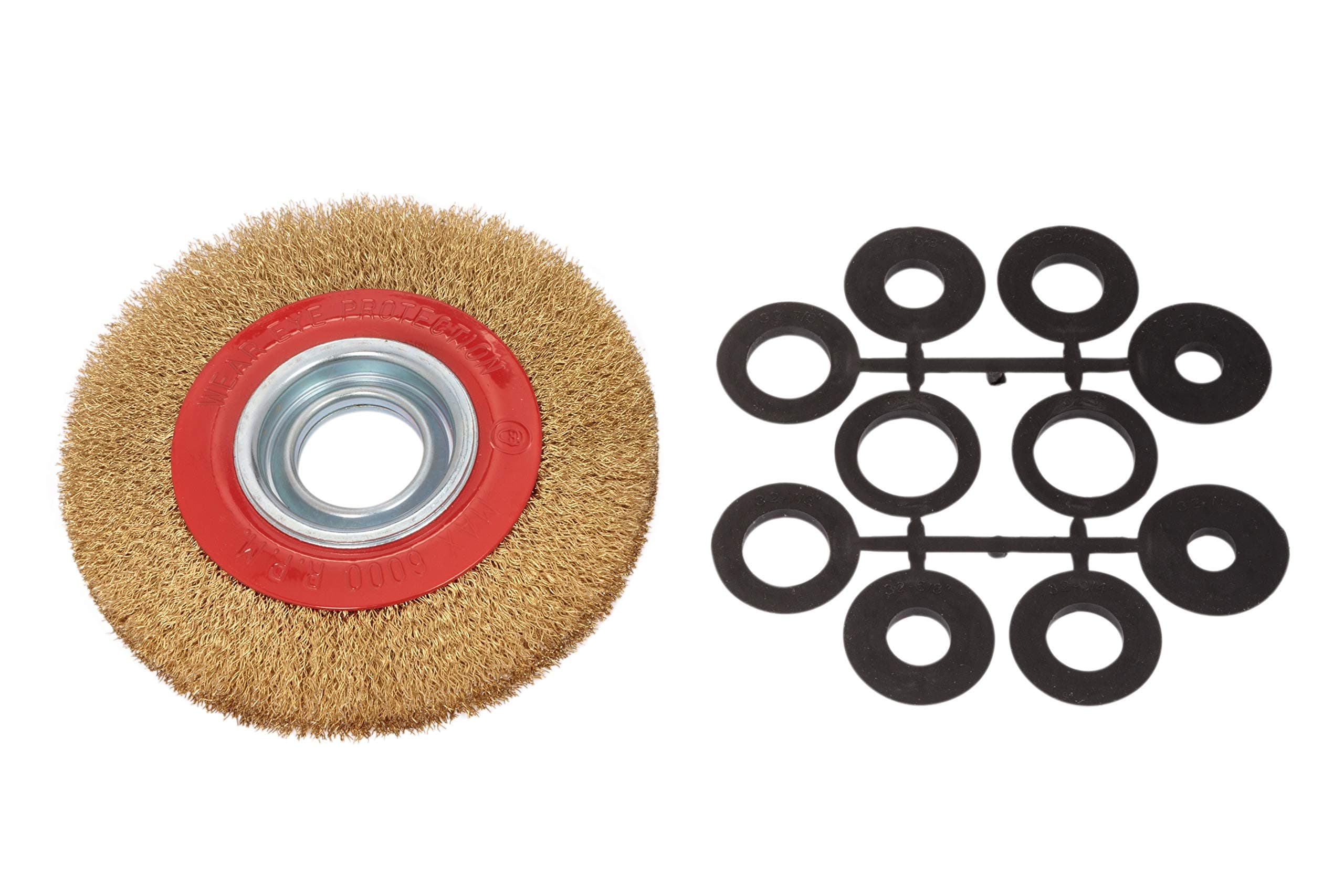 19214 150mm (6") Bench Grinder Wire Wheel