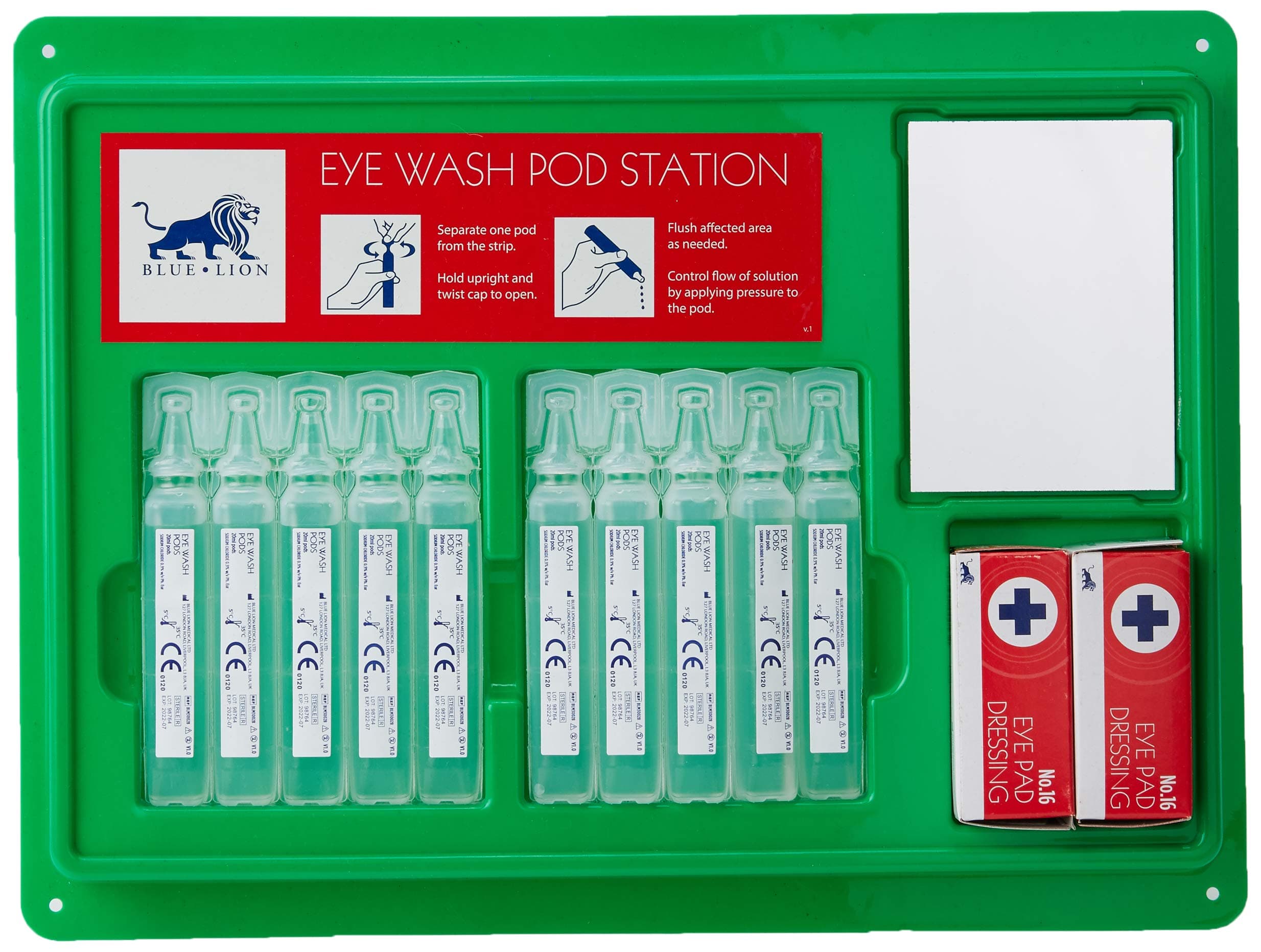 Steroplast Eyewash Pod Station