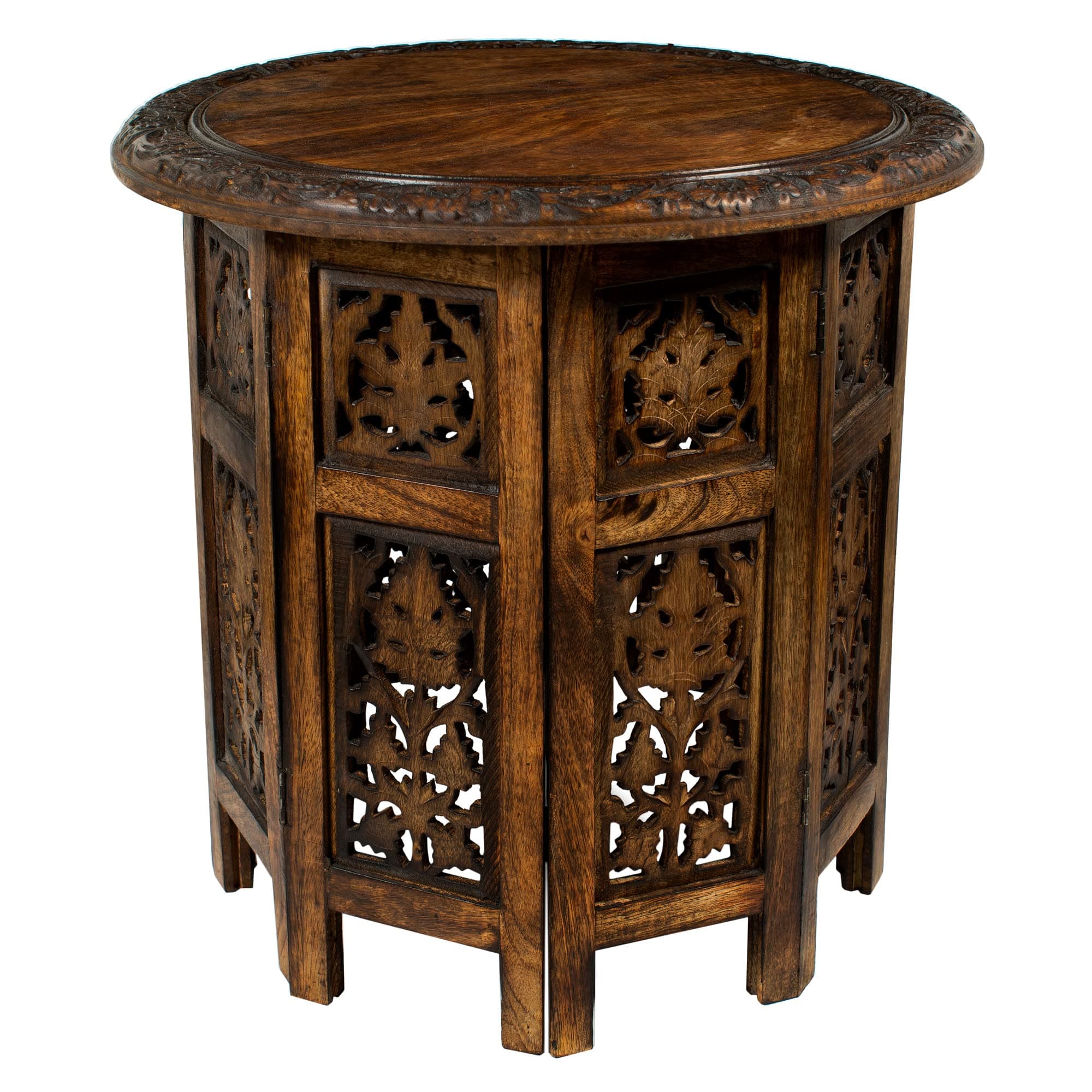 Solid Wood Accent End Table