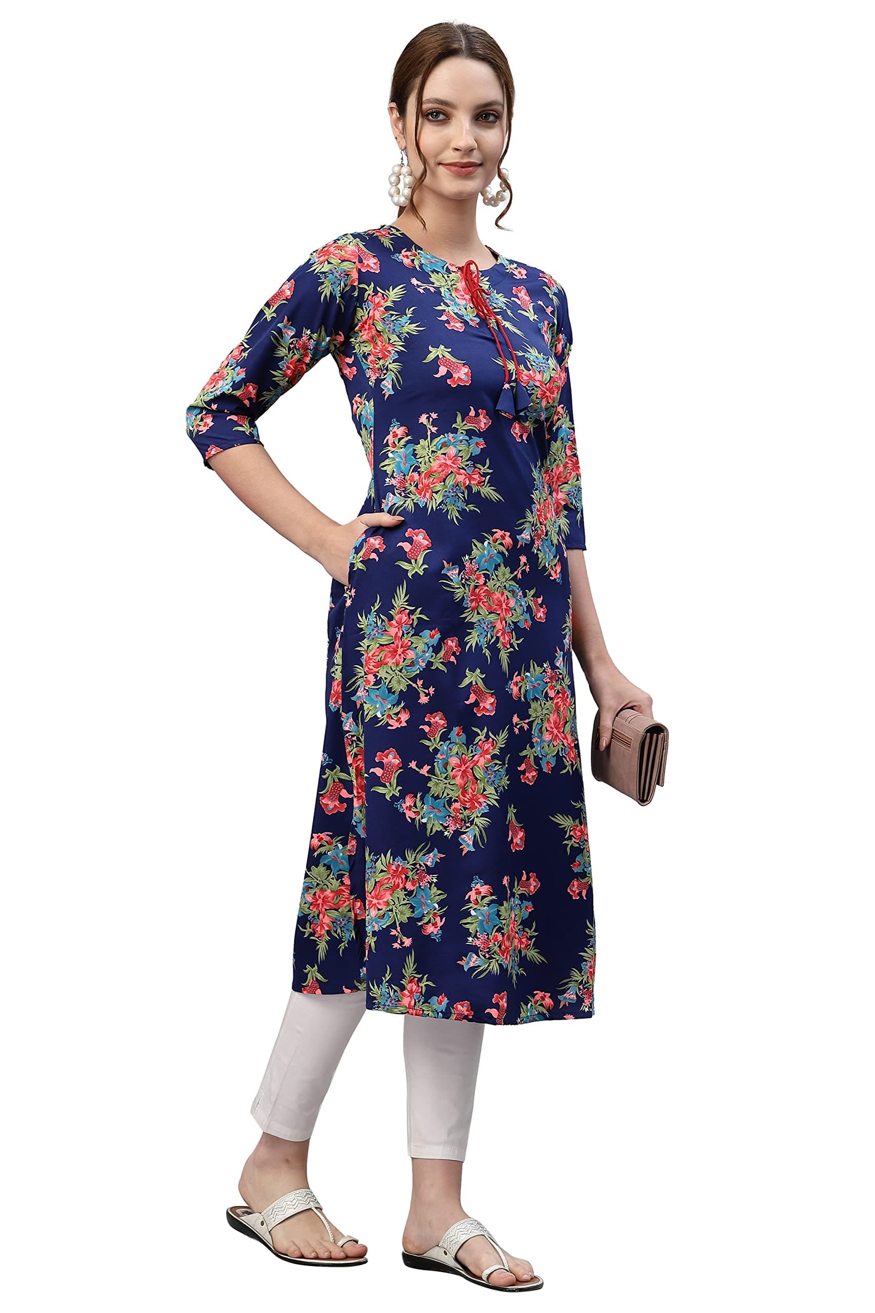 ALC CreationCrepe Straight Kurta