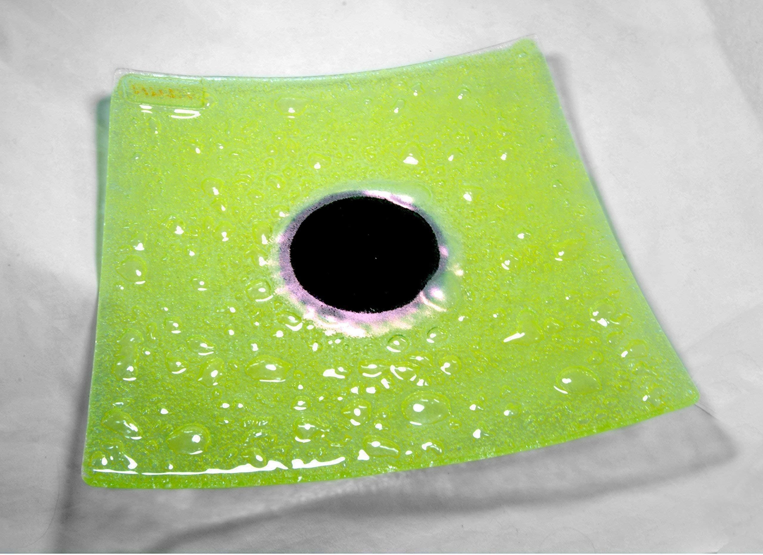 TOPO - Yellow glass tray