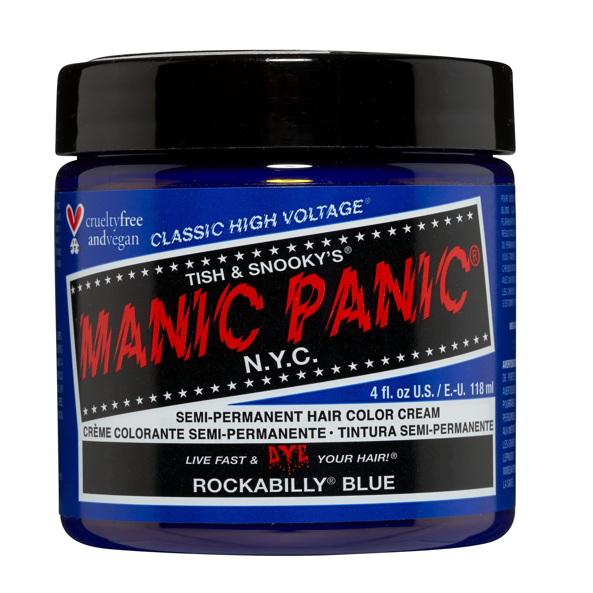 Manic Panic Semi-Permanent Color Cream - Rockabilly Blue
