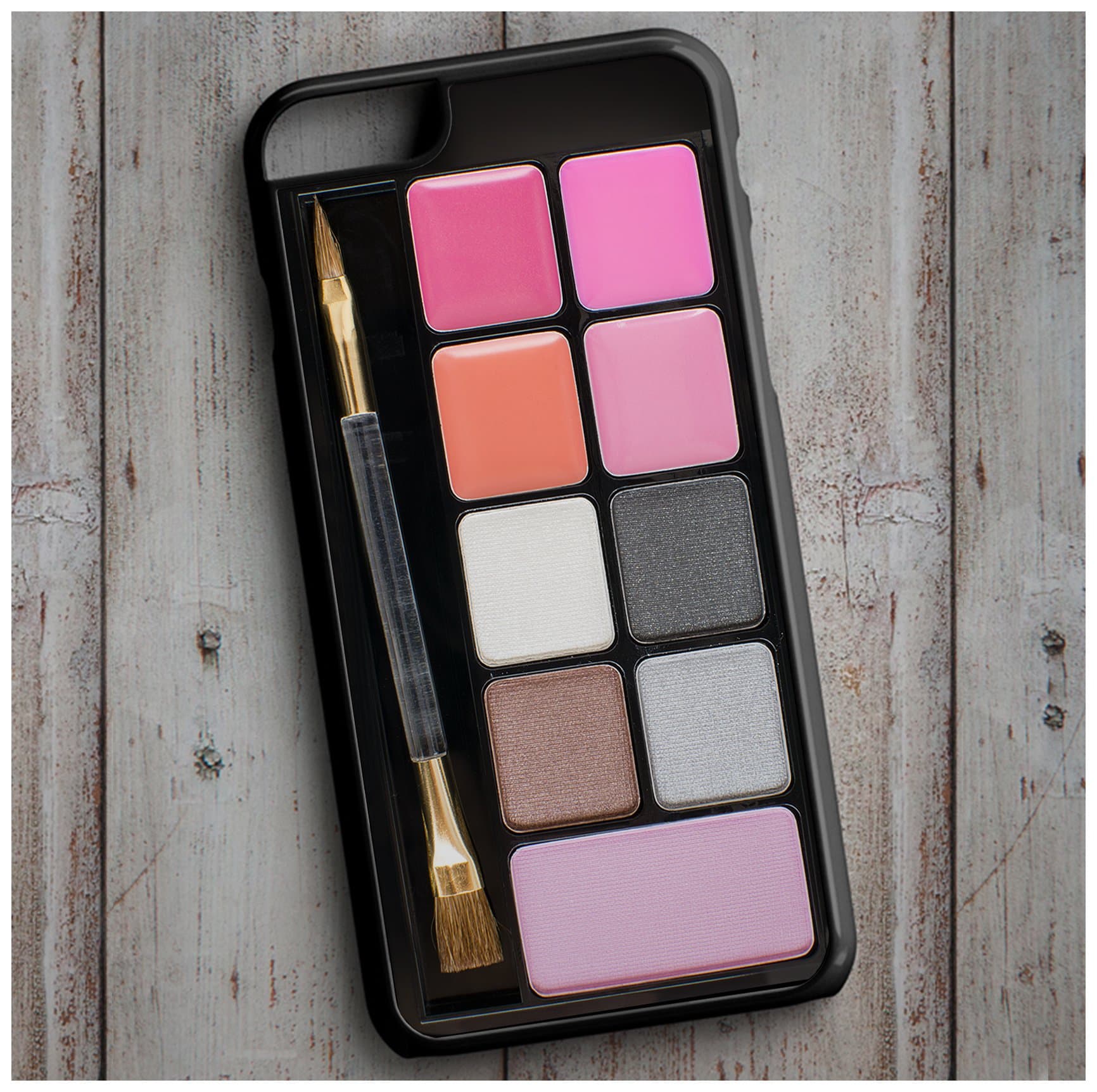 Makeup Set, Blusher, Eye shadows Palette Set Print Cool New Case Cover for any iPhone