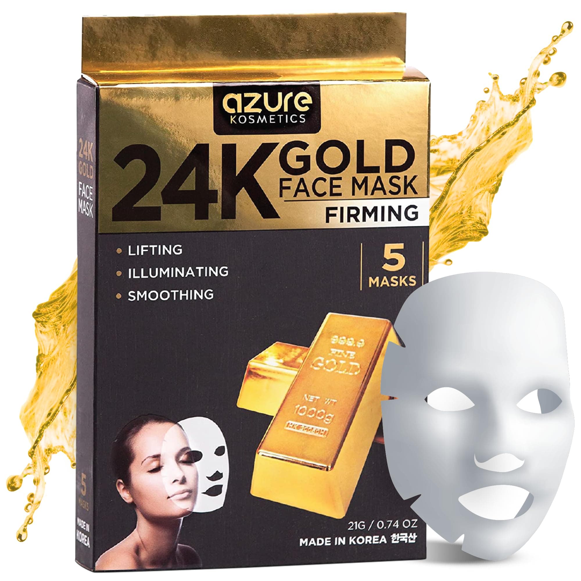 24K Gold Firming Face Mask