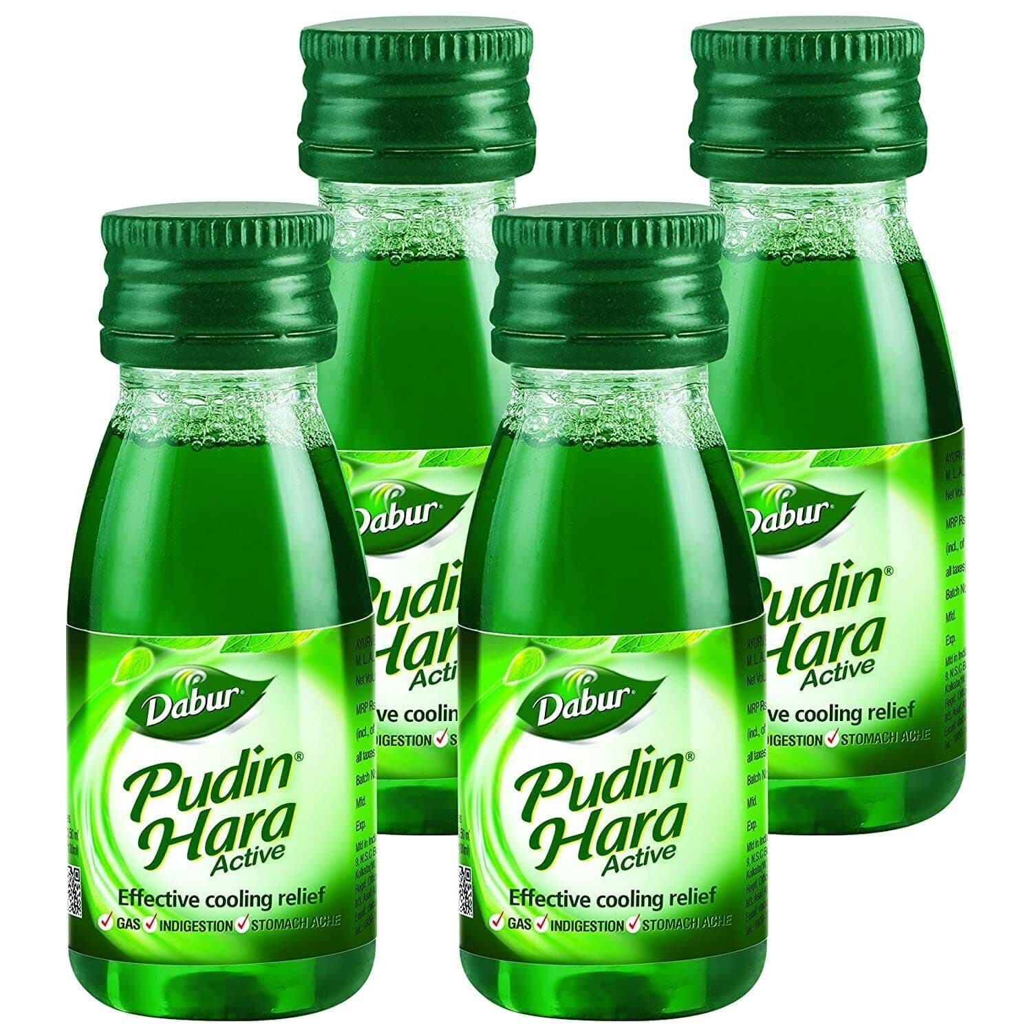 Pudin Hara Active, 30 Ml - Pet Bottle (Pack Of 4)