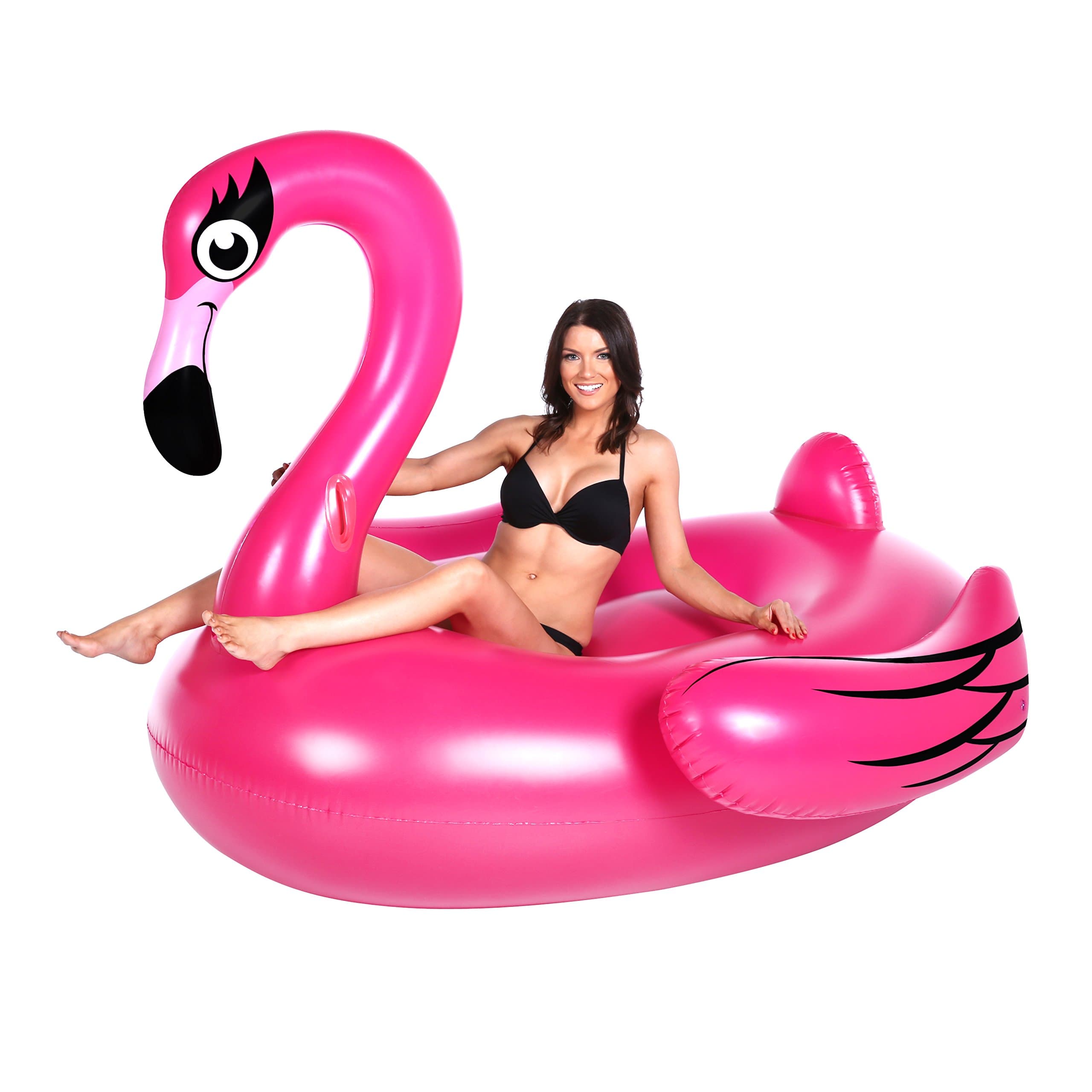 Giraffe - Flamingo Pool Float - Over 7.5ft Inner Tube