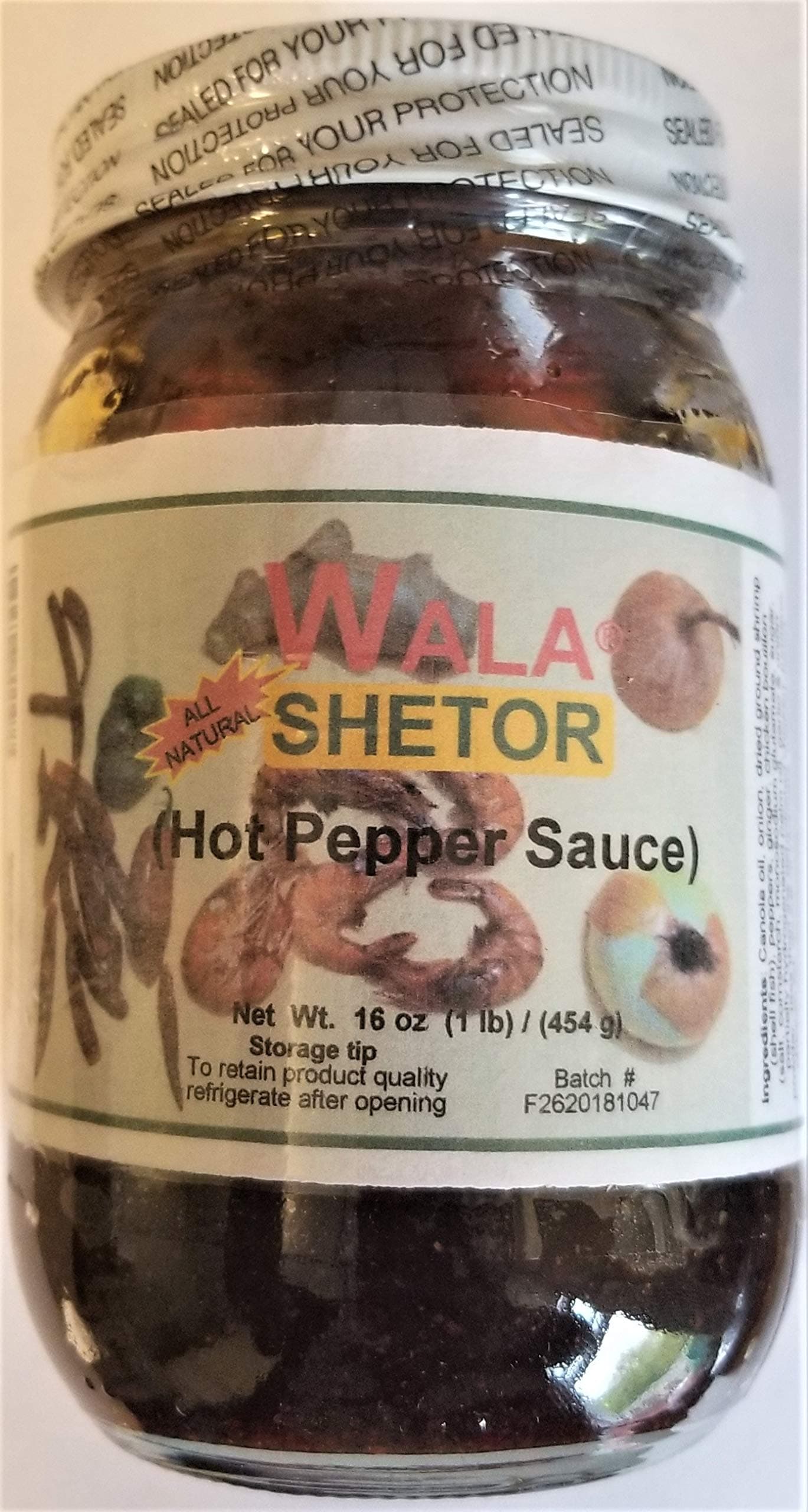 SHETOR (SHITOR) HOT PEPPER SAUCE 16OZ