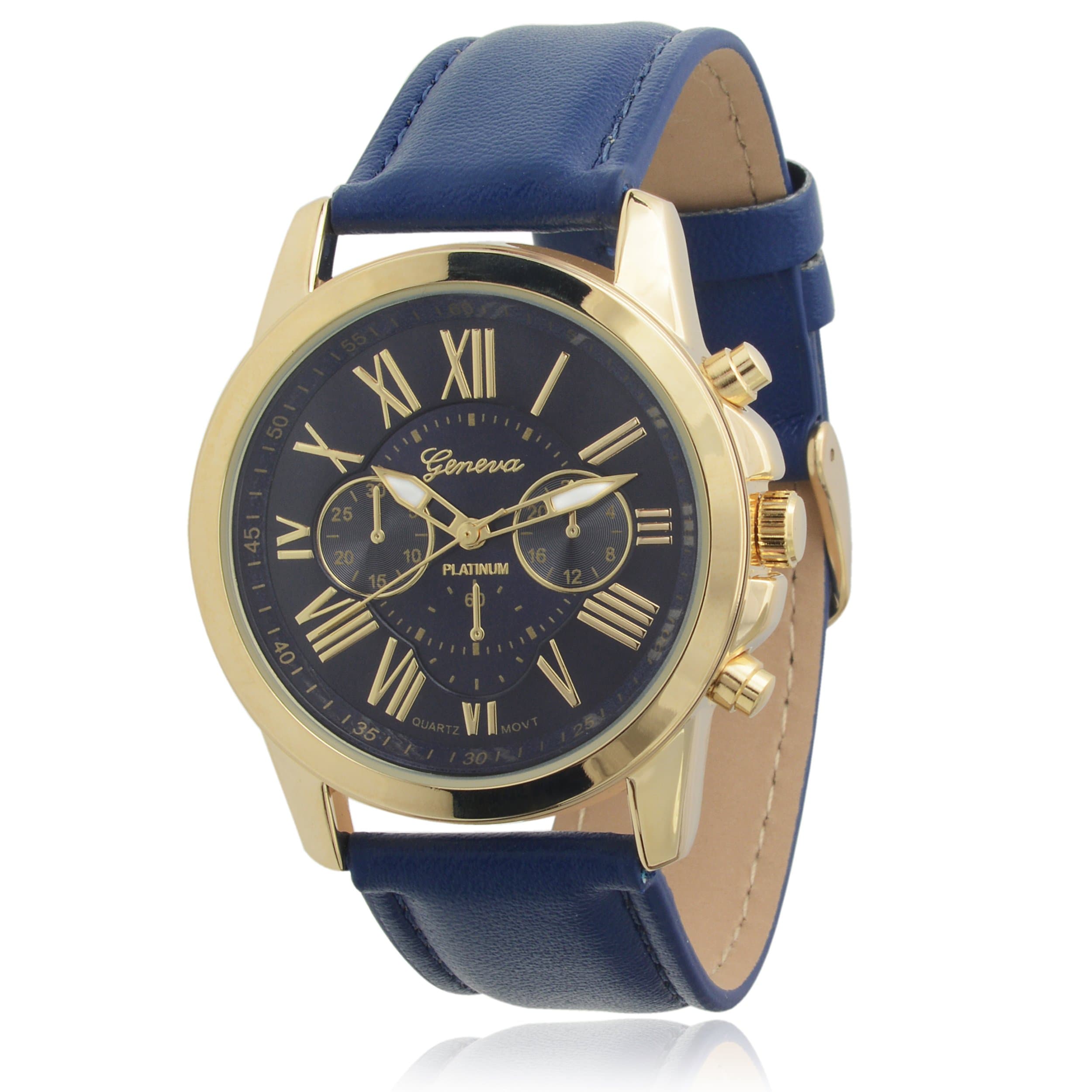 Womens Roman Numeral Strap Watch